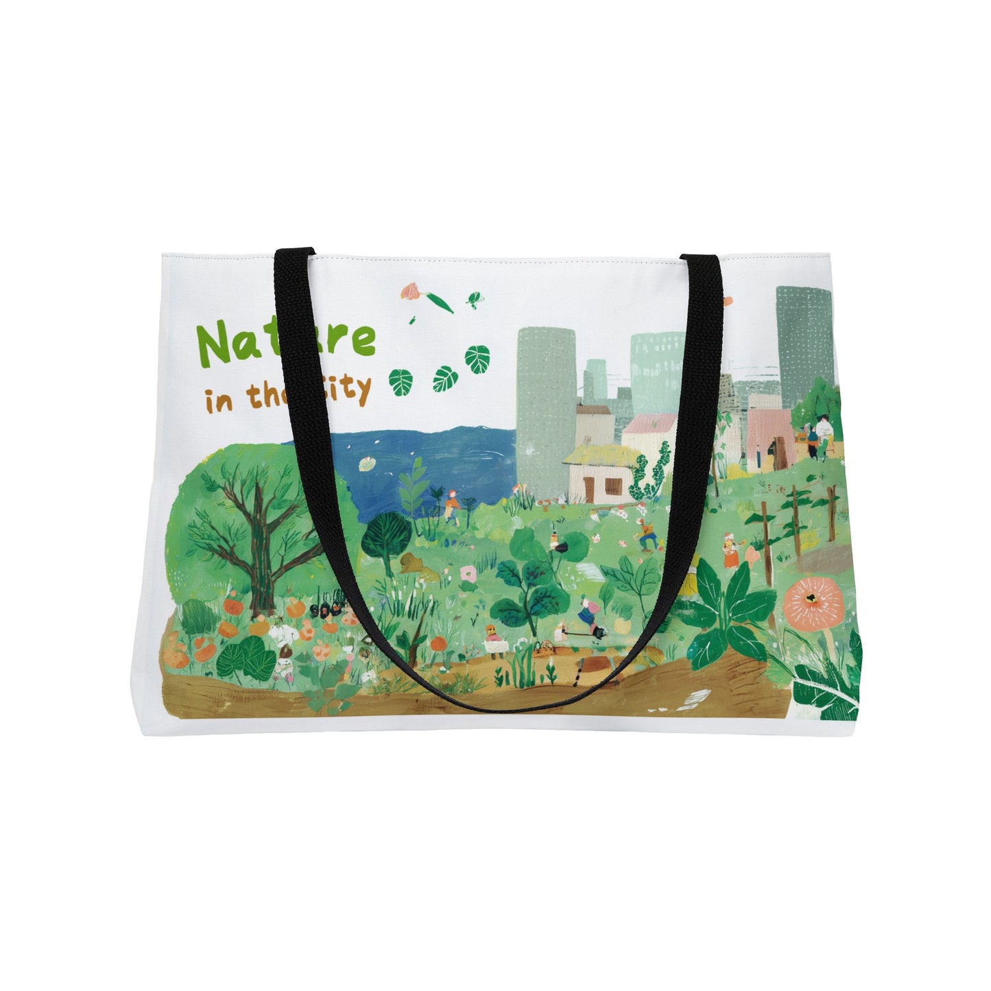 When the city becomes a garden Tote Bag - Perfect for Outdoor Adventures & Eco-Conscious Travelers