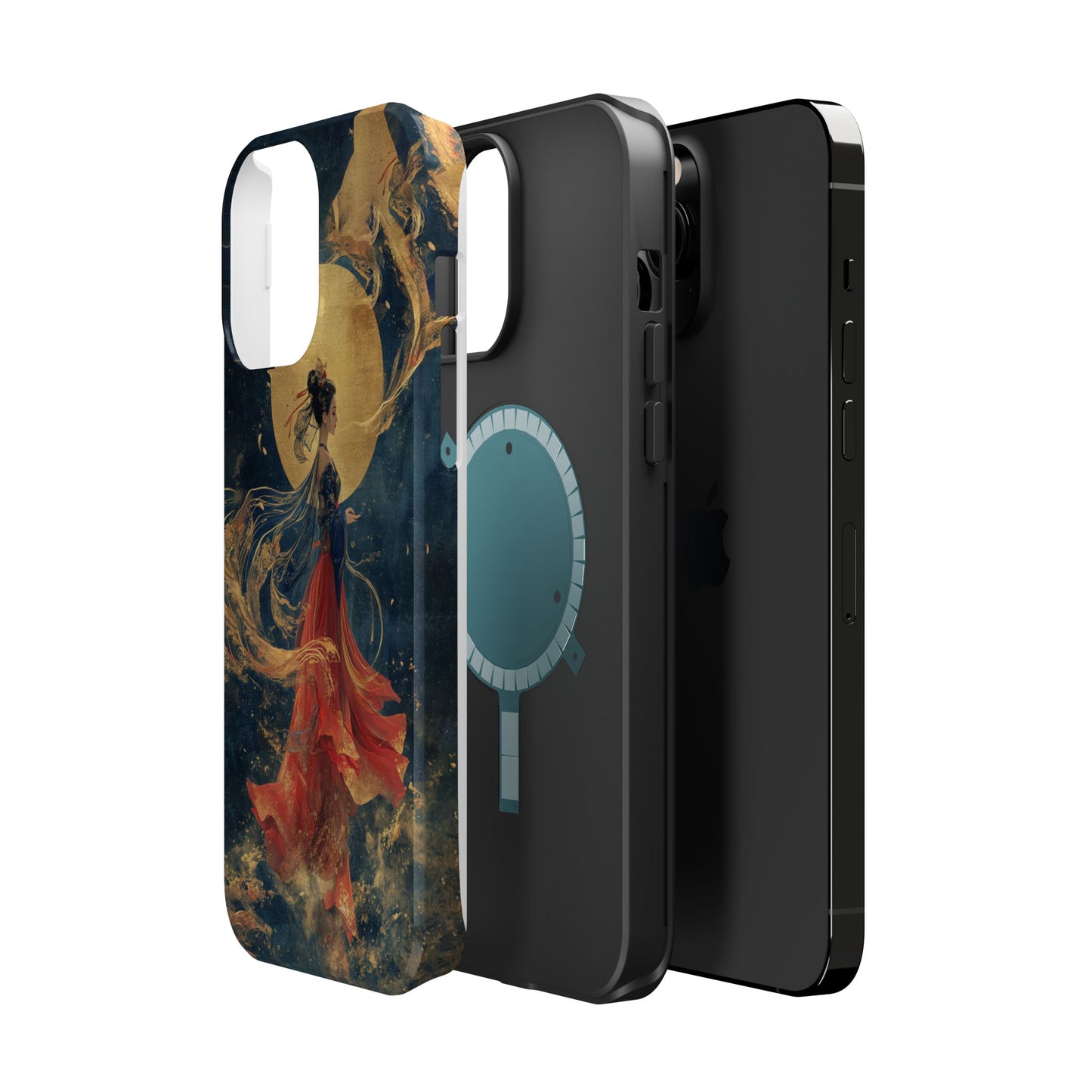 Chinese Moon Goddess Phone Case | Elegant Lunar Fantasy DesignMagnetic Impact-Resistant Phone Case
