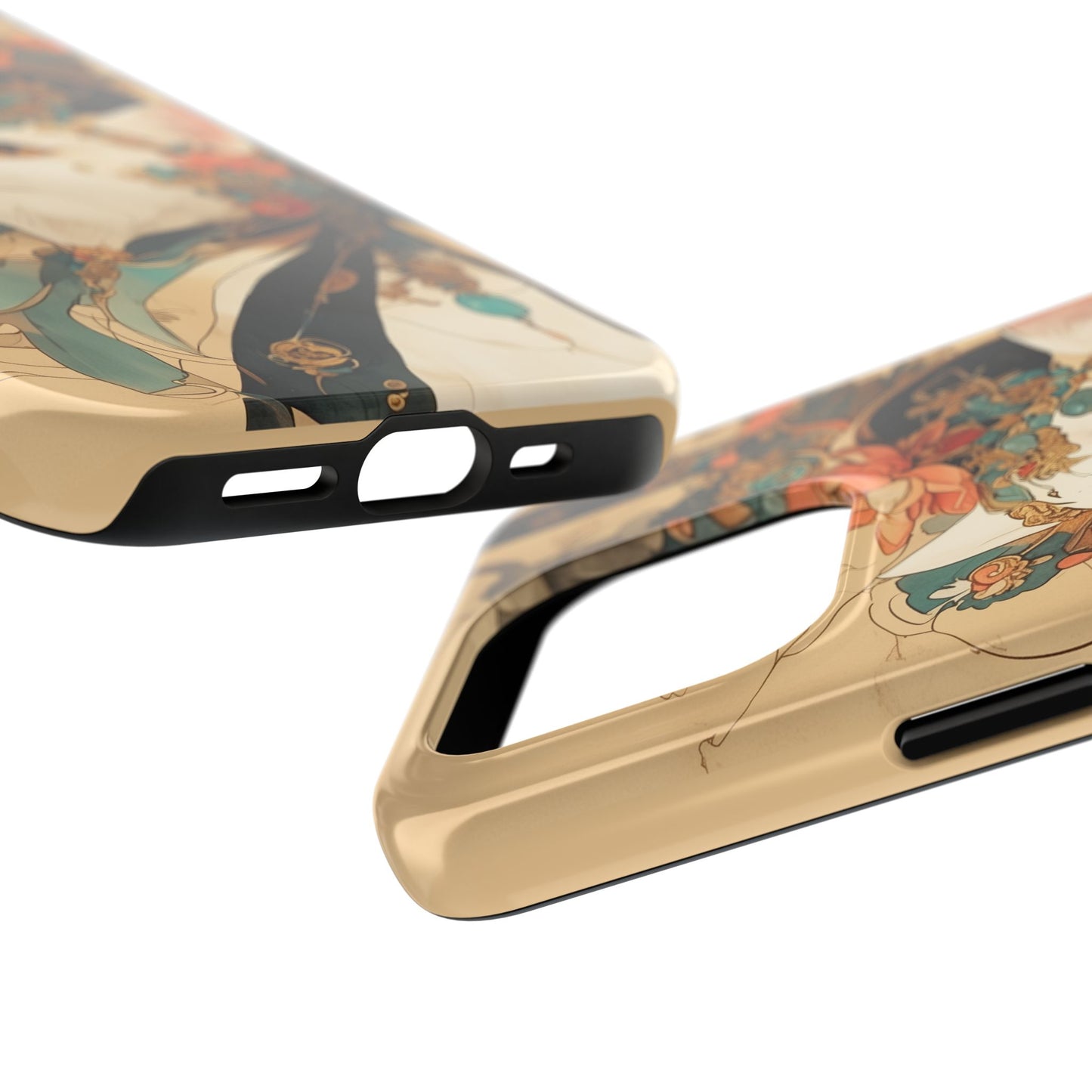 Oriental Cat Phone Case · Tang Dynasty Aesthetic · Art × Tech Fusion