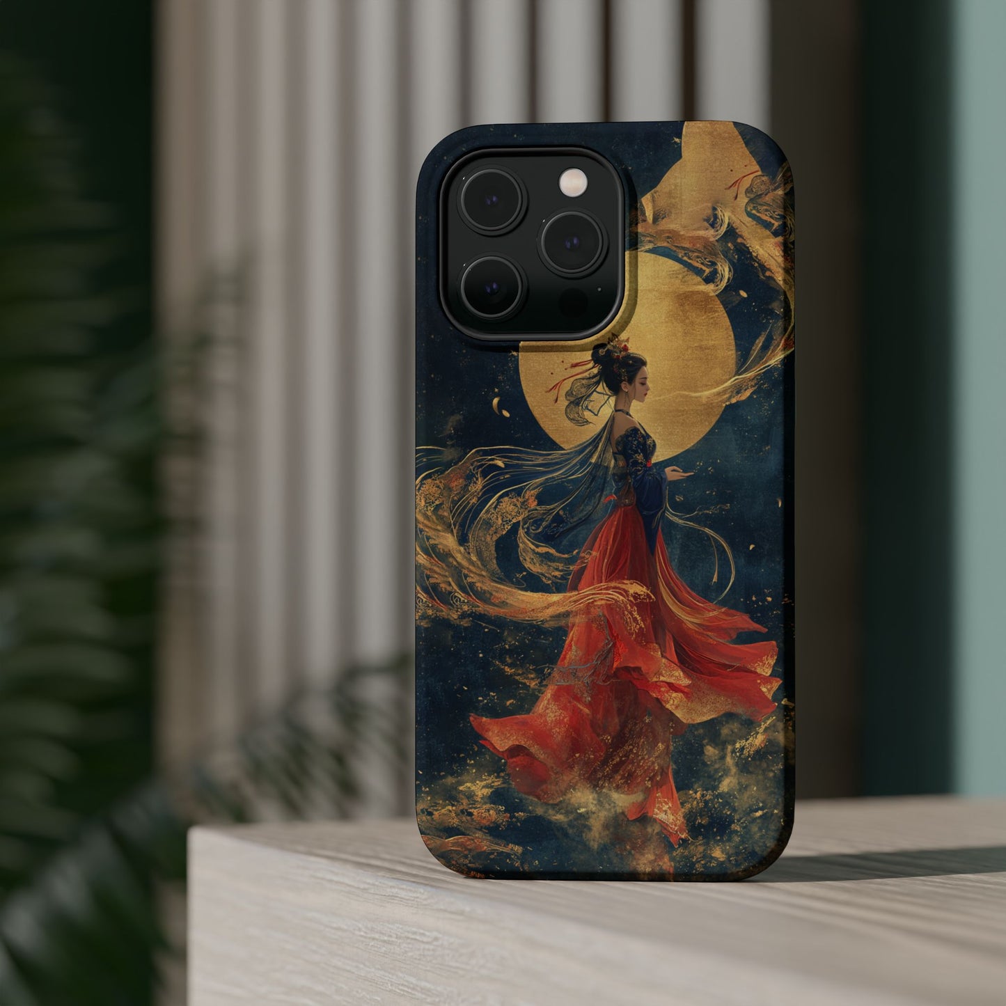 Chinese Moon Goddess Phone Case | Elegant Lunar Fantasy DesignMagnetic Impact-Resistant Phone Case