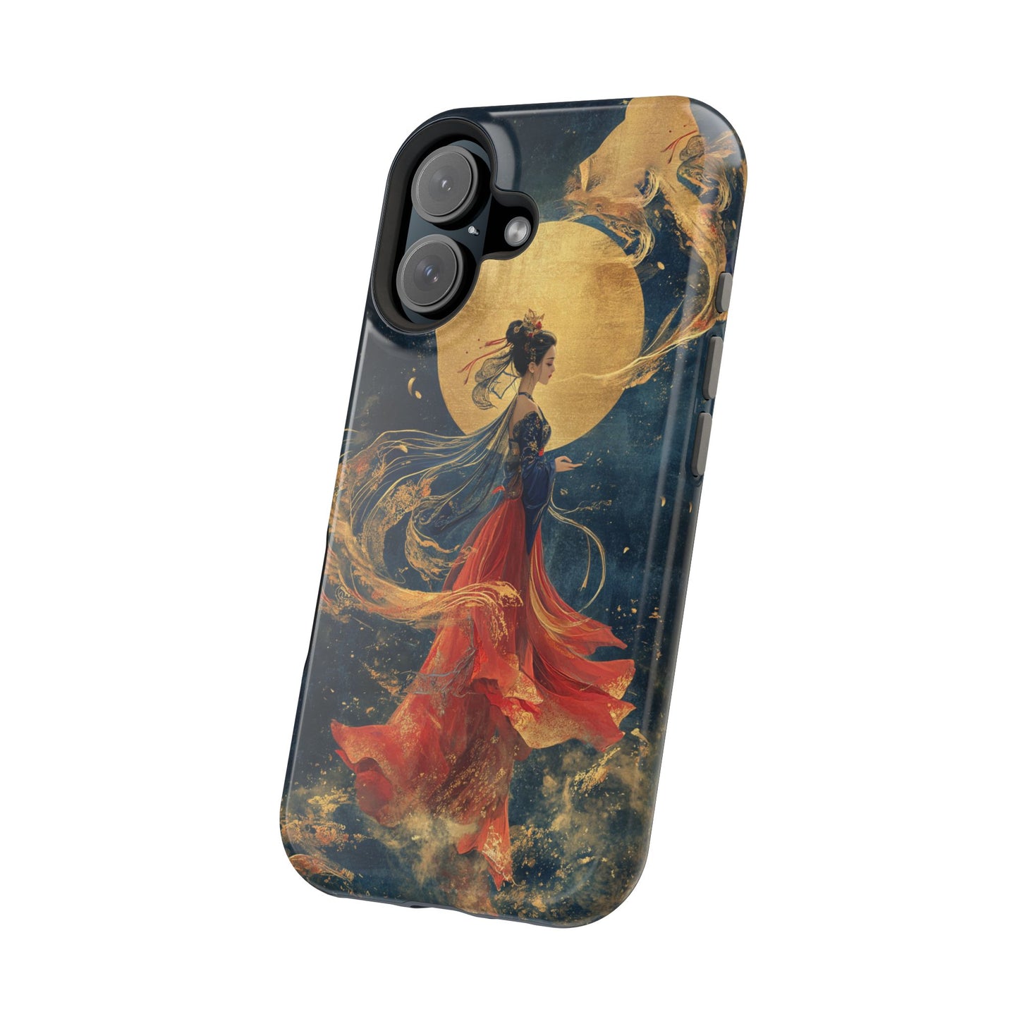 Chinese Moon Goddess Phone Case | Elegant Lunar Fantasy DesignMagnetic Impact-Resistant Phone Case