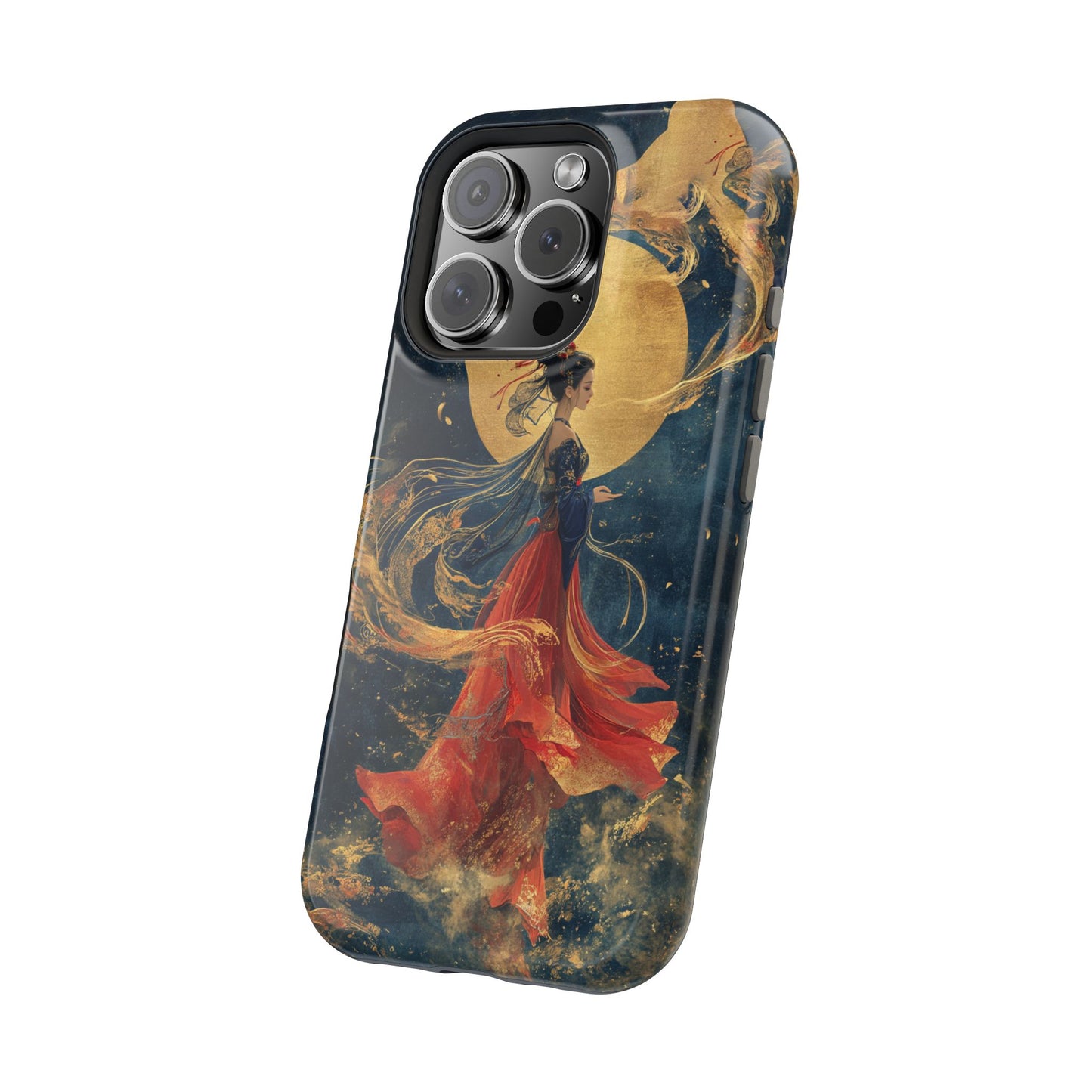 Chinese Moon Goddess Phone Case | Elegant Lunar Fantasy DesignMagnetic Impact-Resistant Phone Case