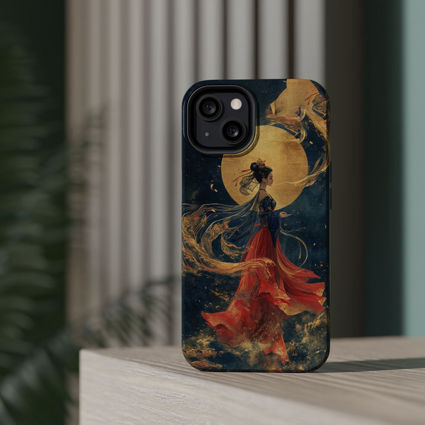 Chinese Moon Goddess Phone Case | Elegant Lunar Fantasy DesignMagnetic Impact-Resistant Phone Case