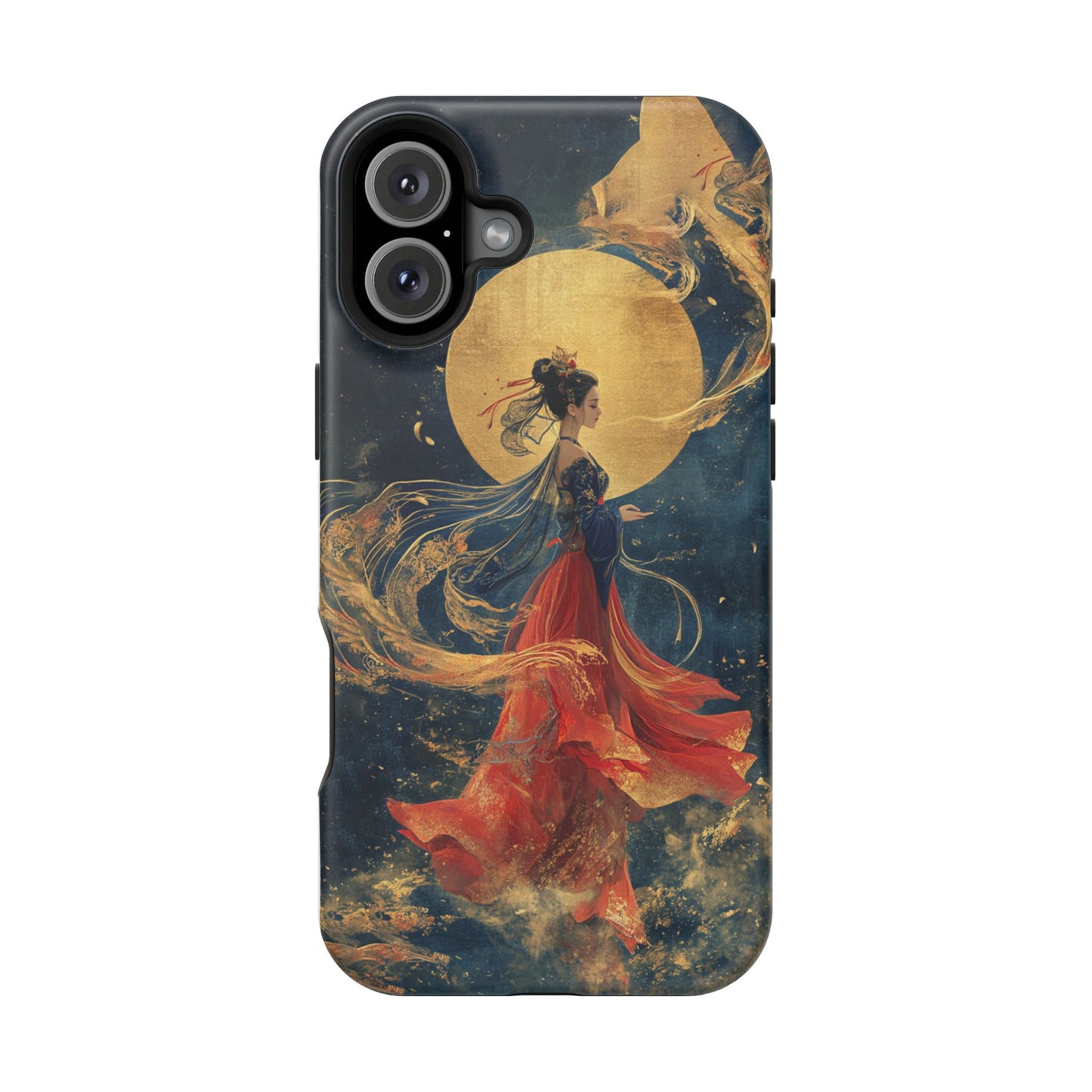 Chinese Moon Goddess Phone Case | Elegant Lunar Fantasy DesignMagnetic Impact-Resistant Phone Case