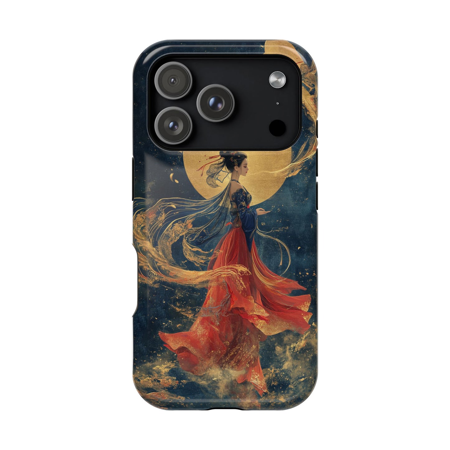 Chinese Moon Goddess Phone Case | Elegant Lunar Fantasy DesignMagnetic Impact-Resistant Phone Case