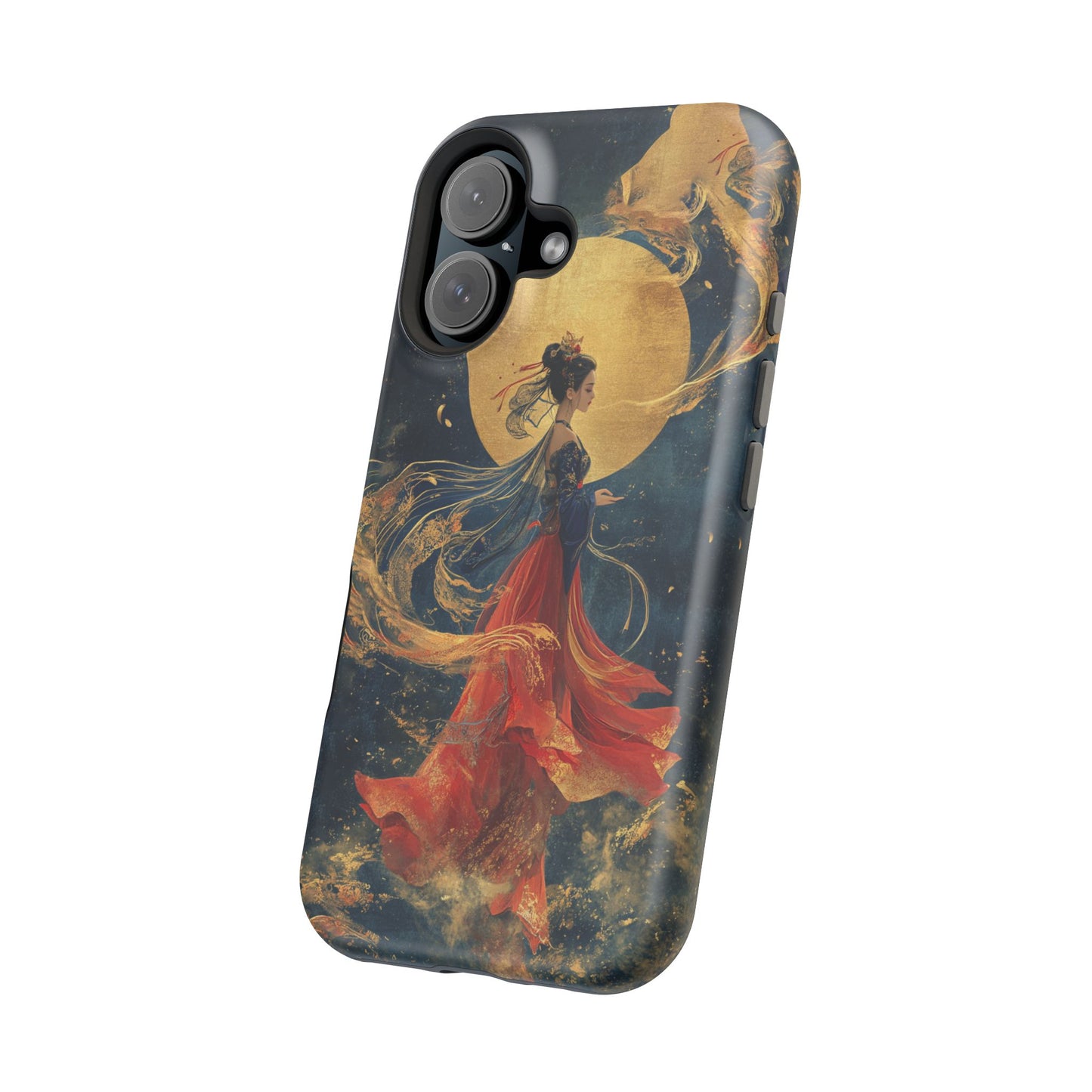 Chinese Moon Goddess Phone Case | Elegant Lunar Fantasy DesignMagnetic Impact-Resistant Phone Case