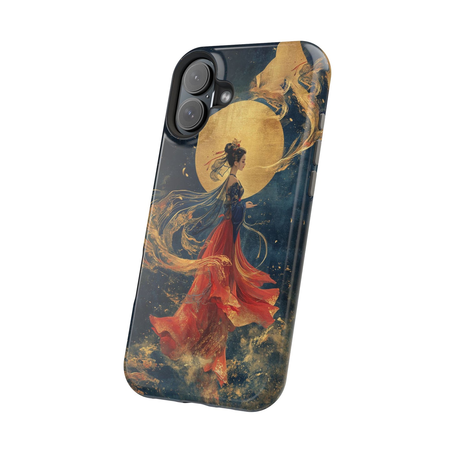 Chinese Moon Goddess Phone Case | Elegant Lunar Fantasy DesignMagnetic Impact-Resistant Phone Case