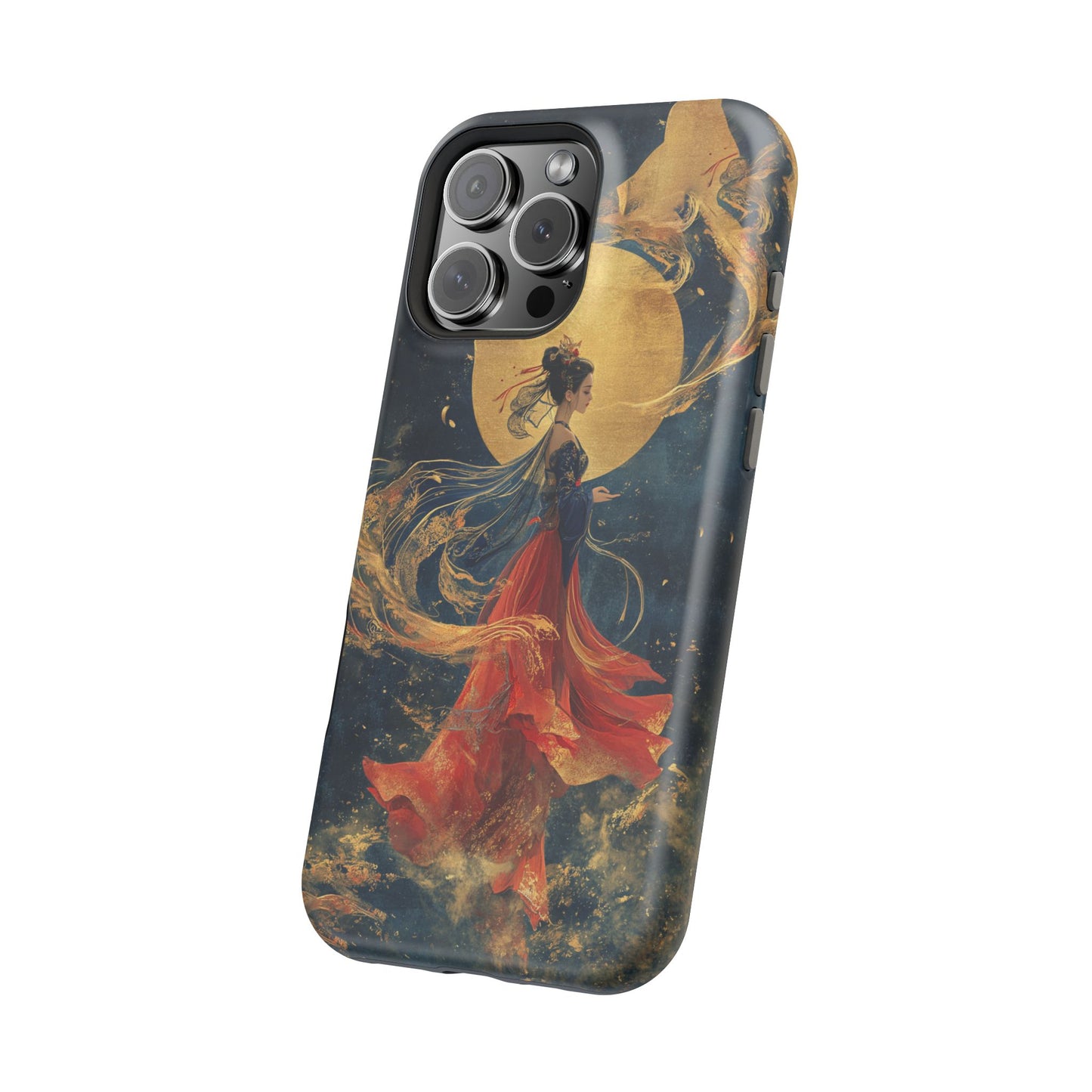 Chinese Moon Goddess Phone Case | Elegant Lunar Fantasy DesignMagnetic Impact-Resistant Phone Case