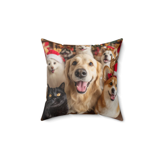 Lucky Paws — Festive Pet Pillow