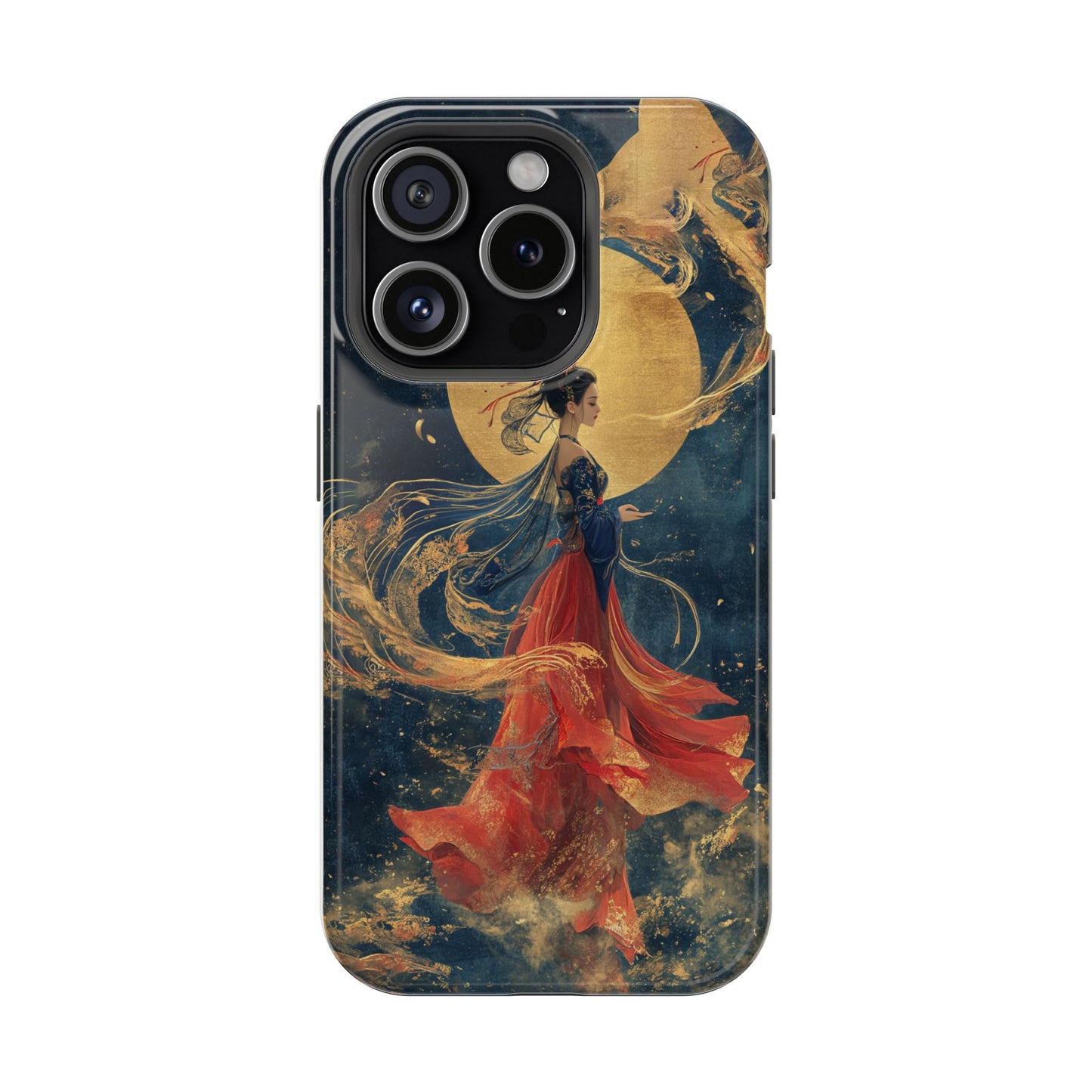 Chinese Moon Goddess Phone Case | Elegant Lunar Fantasy DesignMagnetic Impact-Resistant Phone Case
