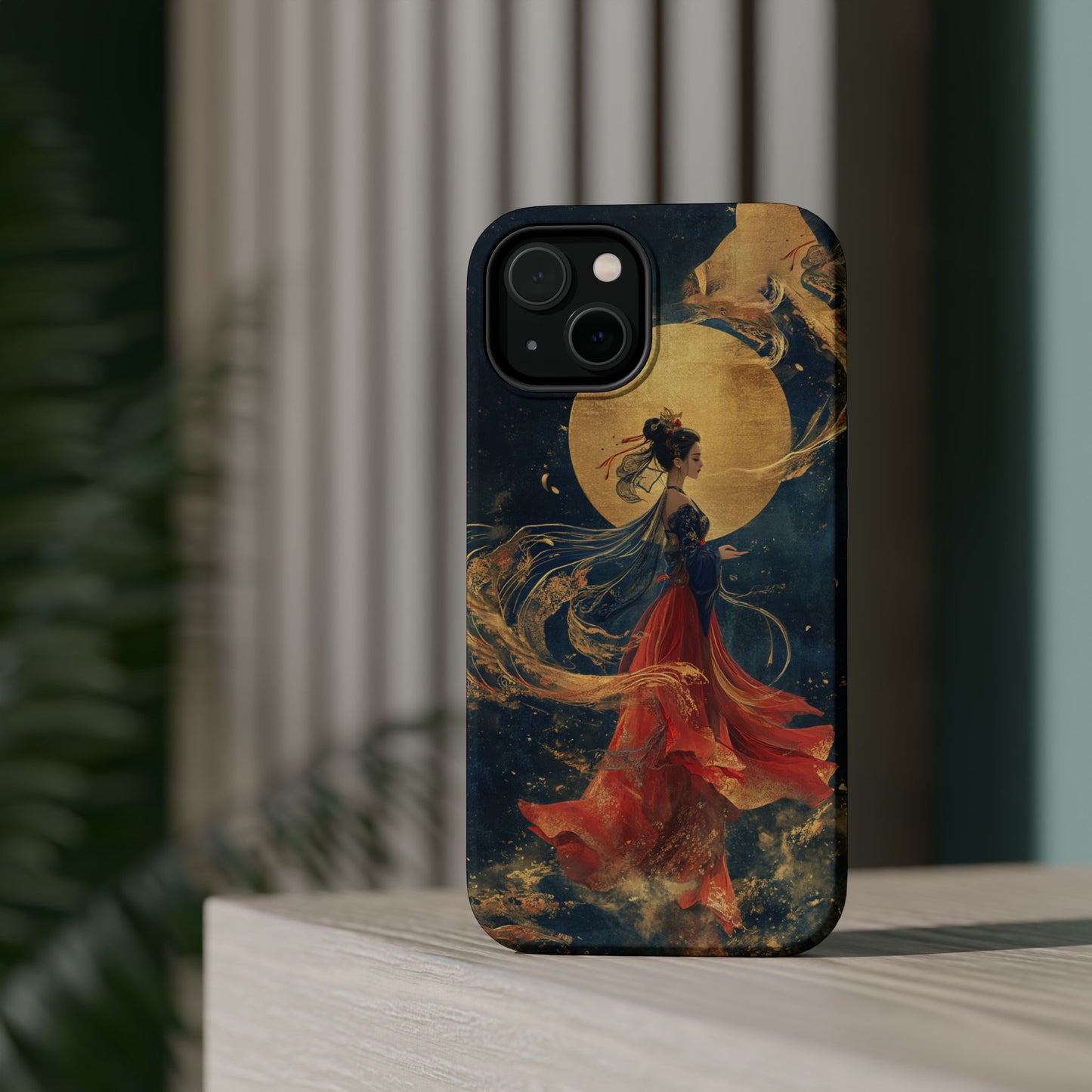 Chinese Moon Goddess Phone Case | Elegant Lunar Fantasy DesignMagnetic Impact-Resistant Phone Case