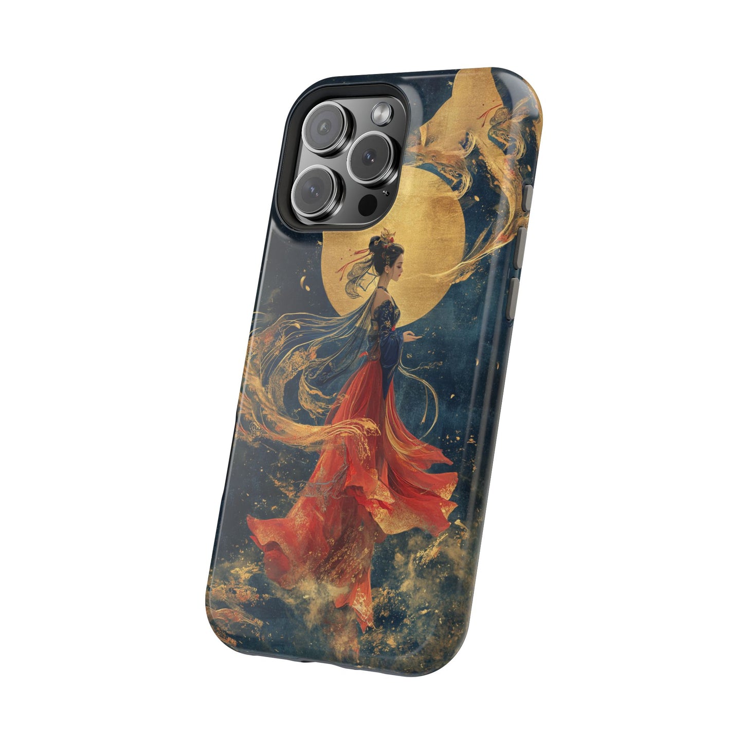 Chinese Moon Goddess Phone Case | Elegant Lunar Fantasy DesignMagnetic Impact-Resistant Phone Case