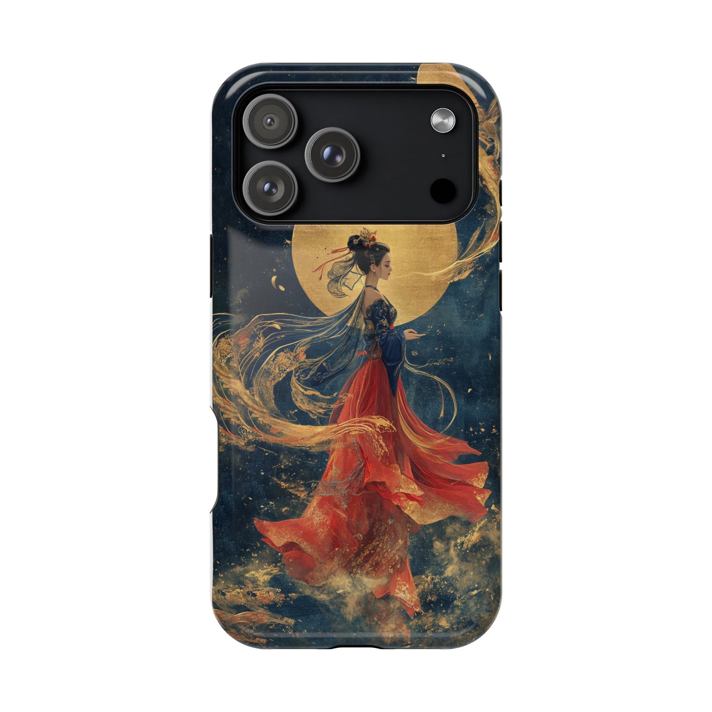 Chinese Moon Goddess Phone Case | Elegant Lunar Fantasy DesignMagnetic Impact-Resistant Phone Case