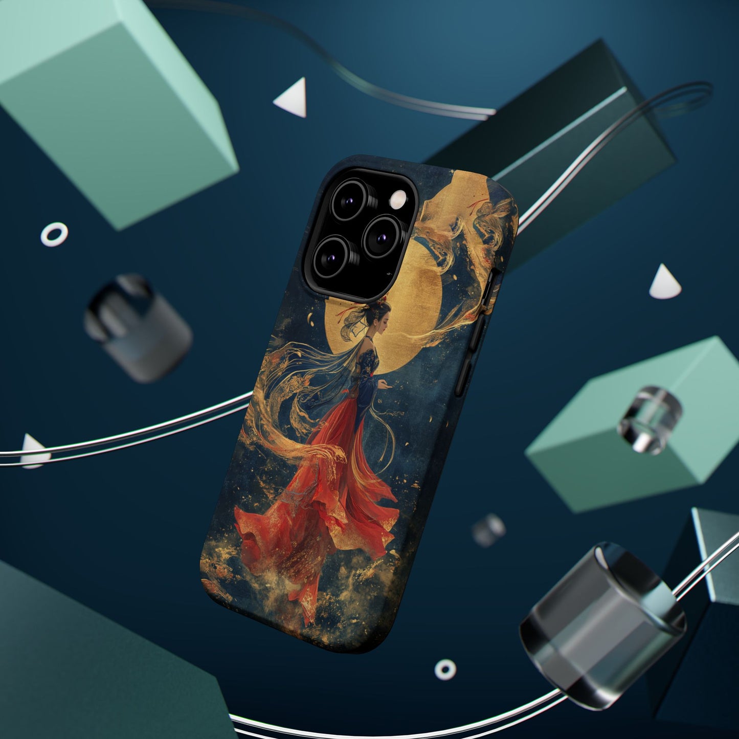 Chinese Moon Goddess Phone Case | Elegant Lunar Fantasy DesignMagnetic Impact-Resistant Phone Case