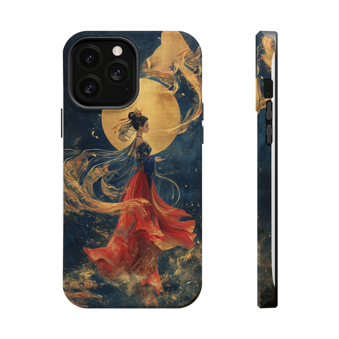Chinese Moon Goddess Phone Case | Elegant Lunar Fantasy DesignMagnetic Impact-Resistant Phone Case