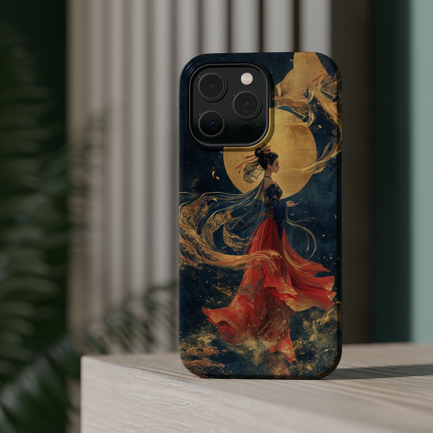 Chinese Moon Goddess Phone Case | Elegant Lunar Fantasy DesignMagnetic Impact-Resistant Phone Case