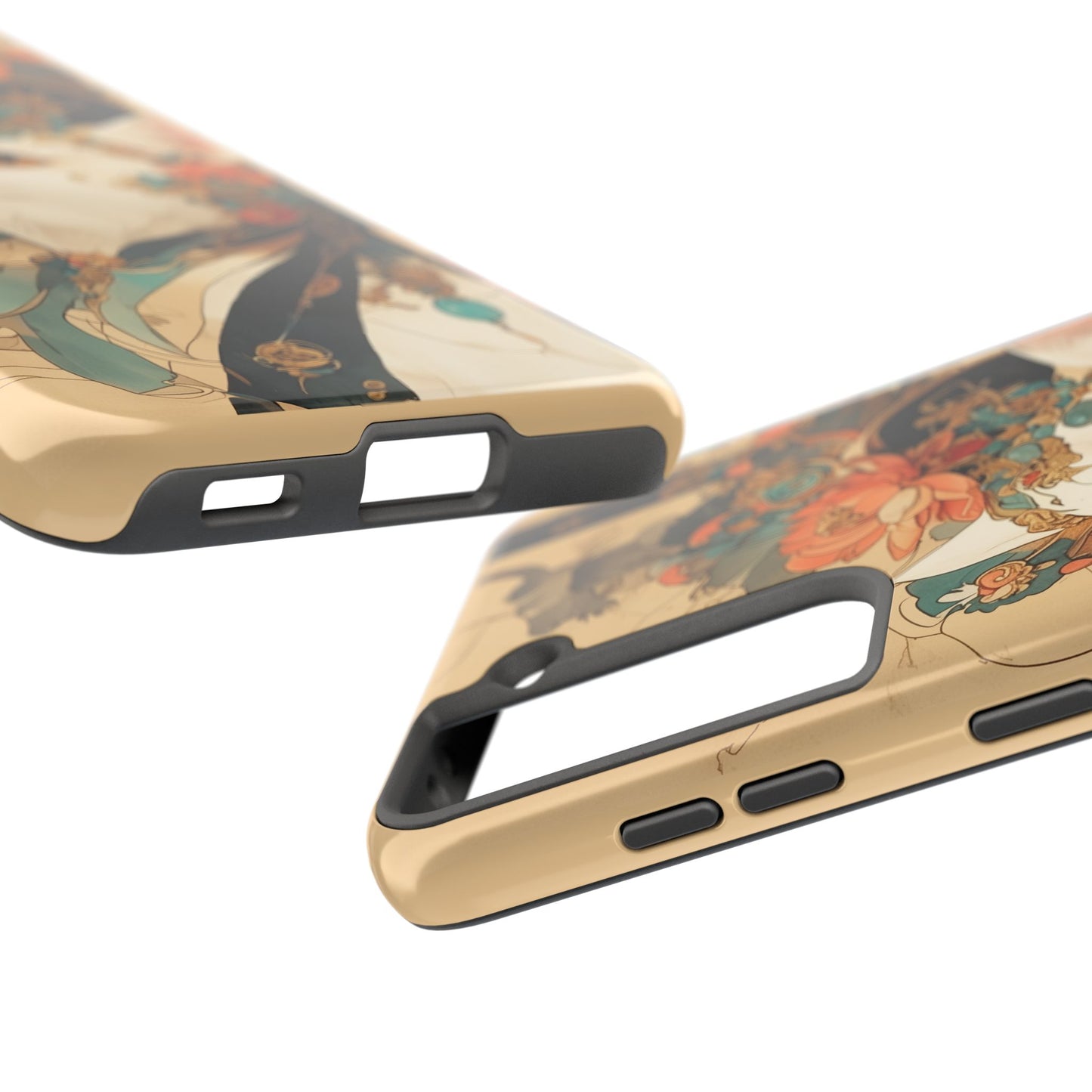 Oriental Cat Phone Case · Tang Dynasty Aesthetic · Art × Tech Fusion