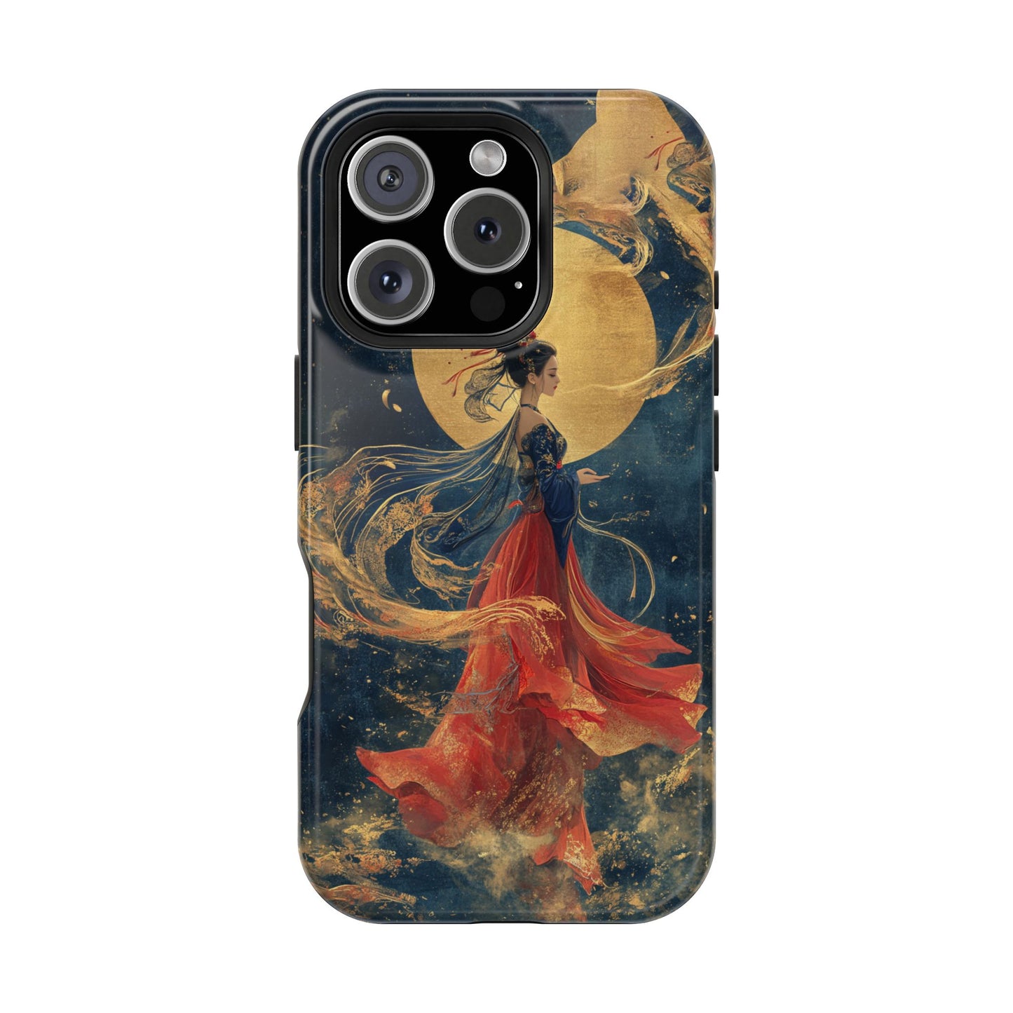 Chinese Moon Goddess Phone Case | Elegant Lunar Fantasy DesignMagnetic Impact-Resistant Phone Case