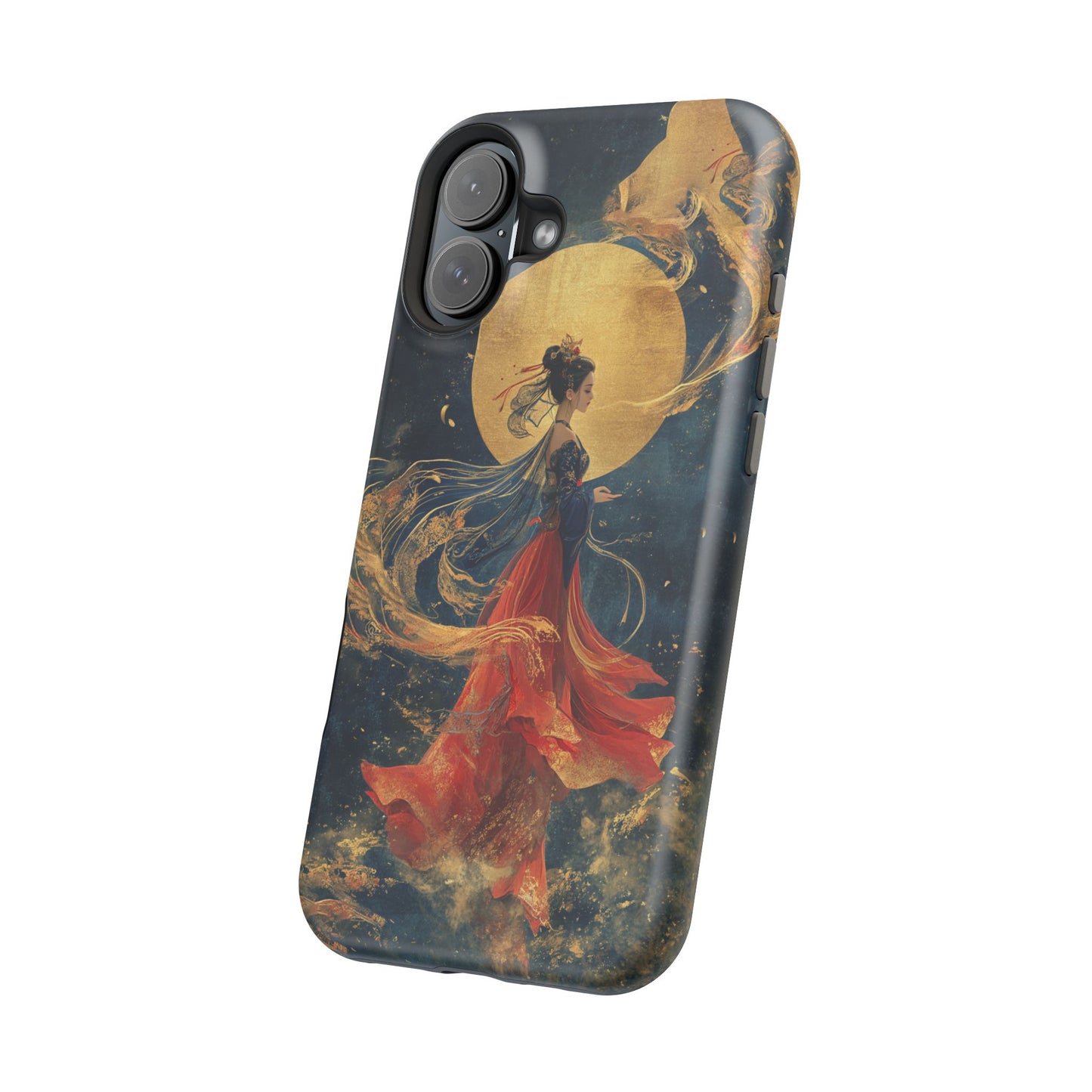 Chinese Moon Goddess Phone Case | Elegant Lunar Fantasy DesignMagnetic Impact-Resistant Phone Case