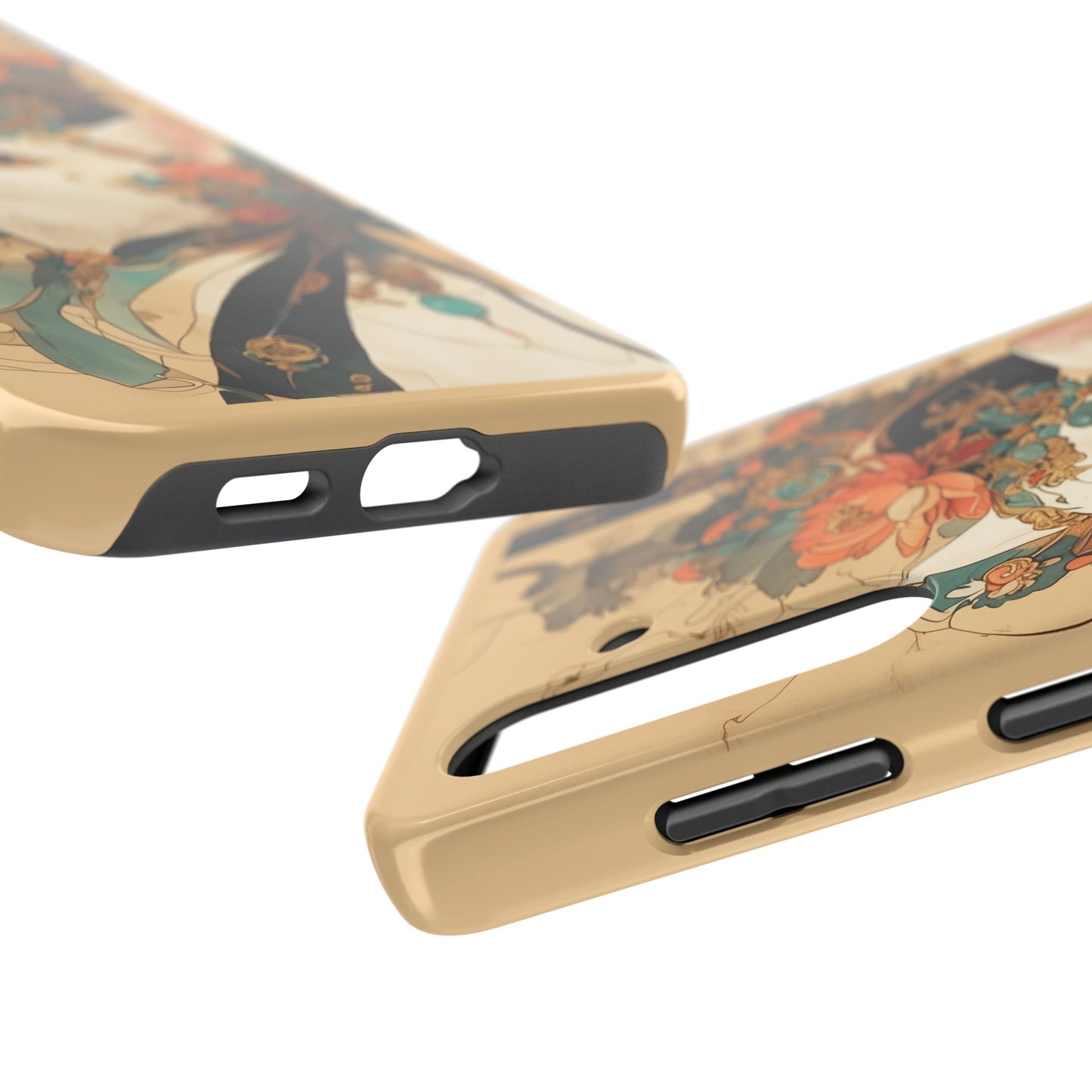 Oriental Cat Phone Case · Tang Dynasty Aesthetic · Art × Tech Fusion