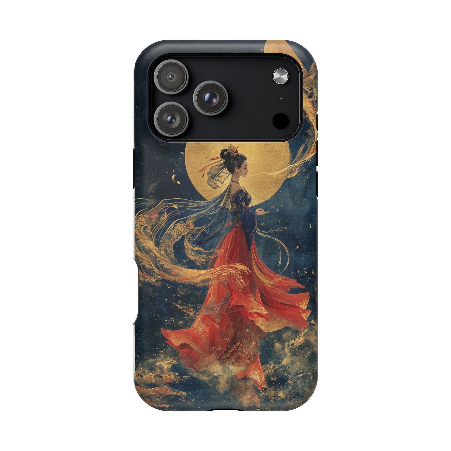 Chinese Moon Goddess Phone Case | Elegant Lunar Fantasy DesignMagnetic Impact-Resistant Phone Case
