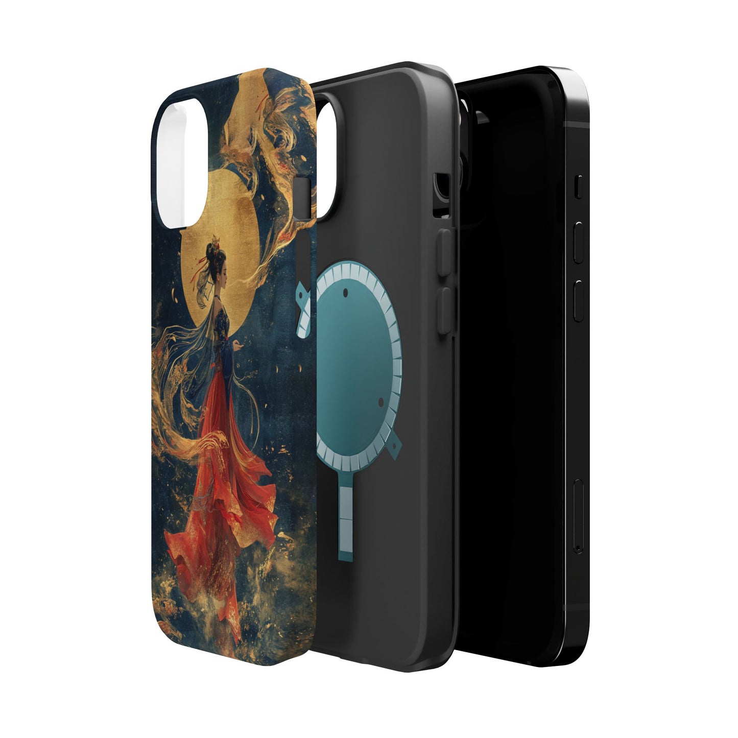 Chinese Moon Goddess Phone Case | Elegant Lunar Fantasy DesignMagnetic Impact-Resistant Phone Case