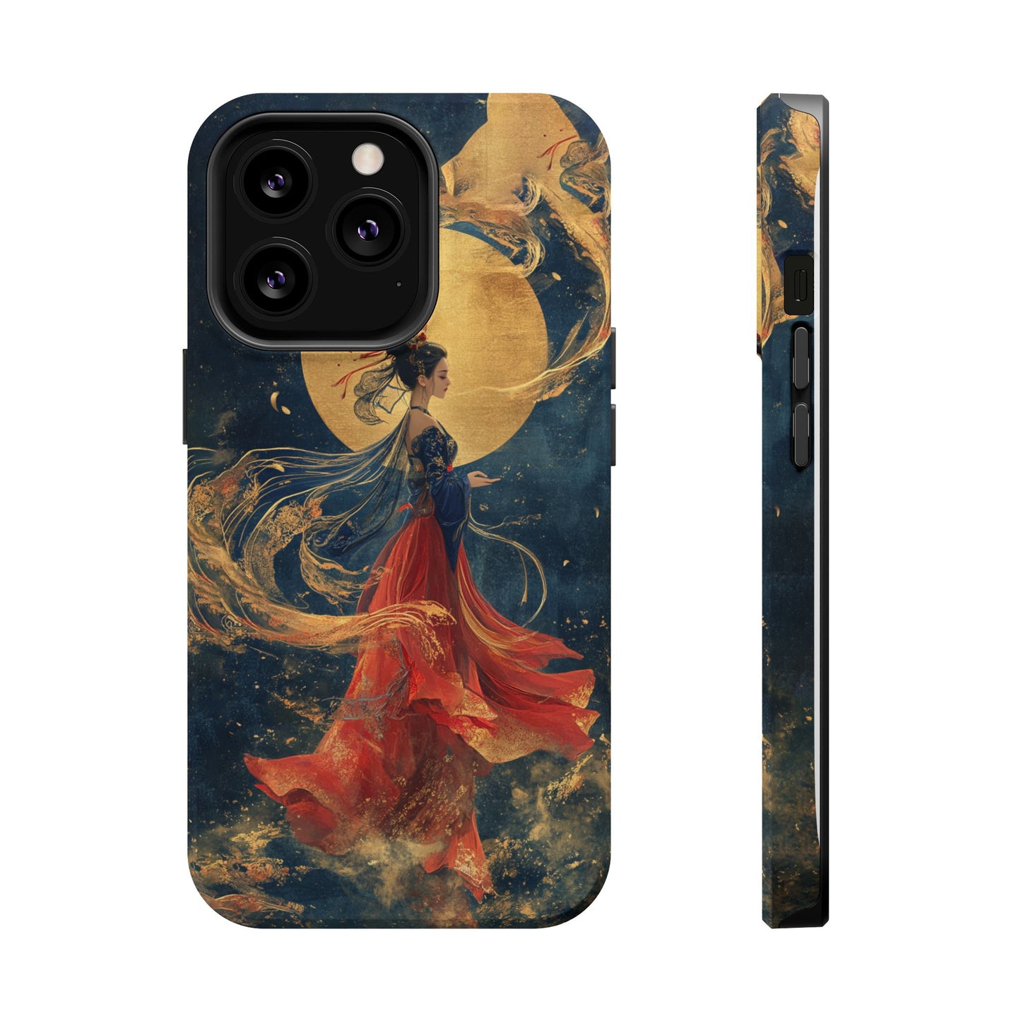 Chinese Moon Goddess Phone Case | Elegant Lunar Fantasy DesignMagnetic Impact-Resistant Phone Case