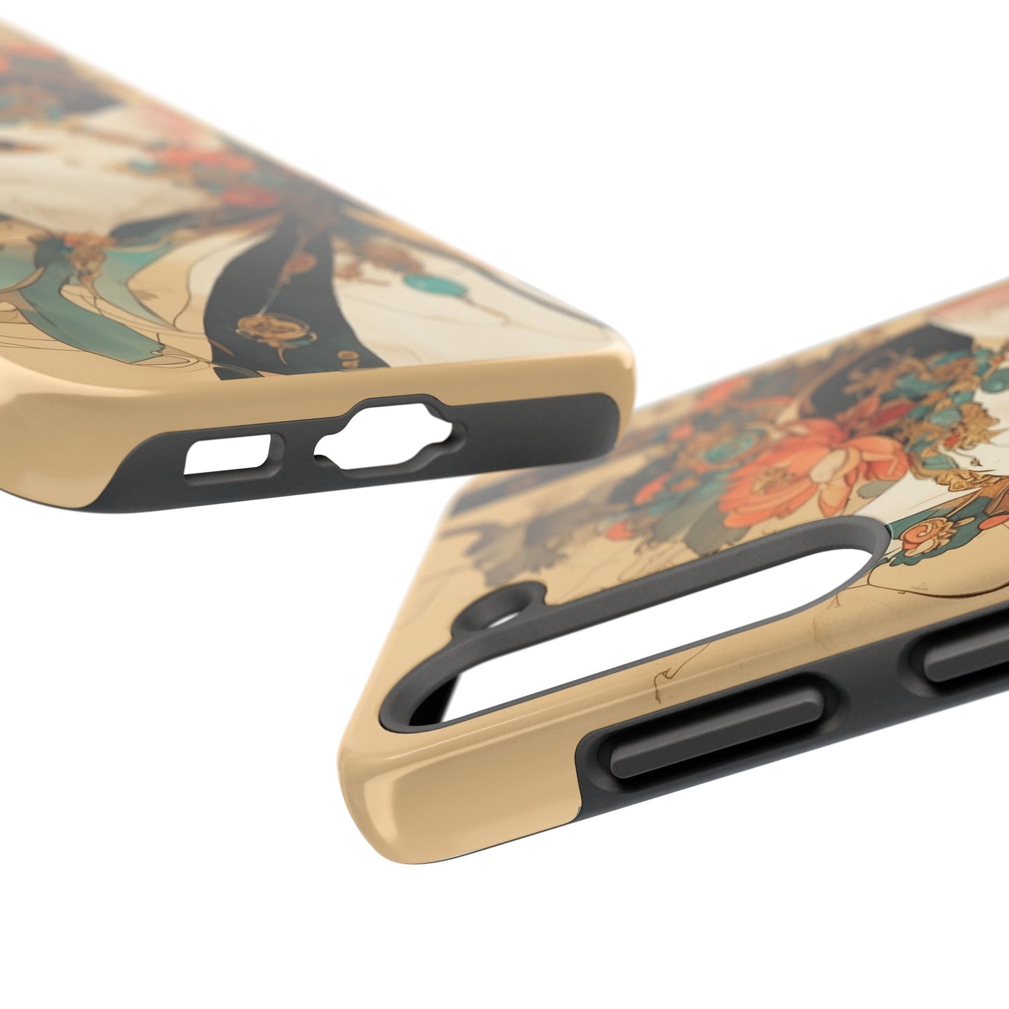 Oriental Cat Phone Case · Tang Dynasty Aesthetic · Art × Tech Fusion
