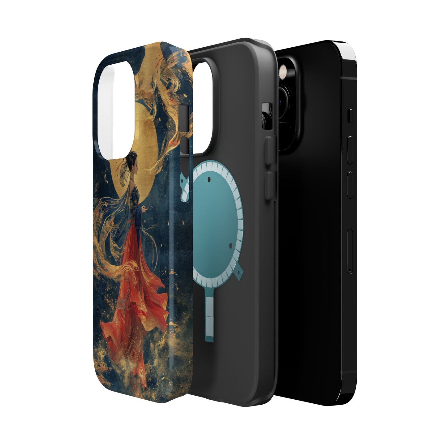 Chinese Moon Goddess Phone Case | Elegant Lunar Fantasy DesignMagnetic Impact-Resistant Phone Case