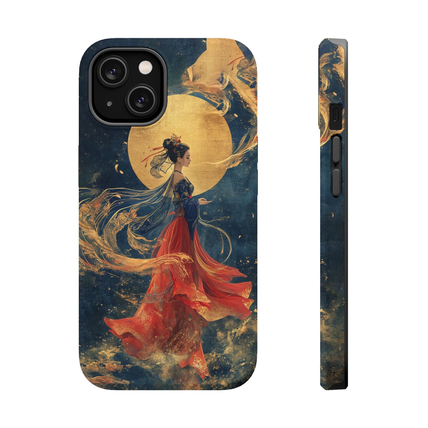 Chinese Moon Goddess Phone Case | Elegant Lunar Fantasy DesignMagnetic Impact-Resistant Phone Case