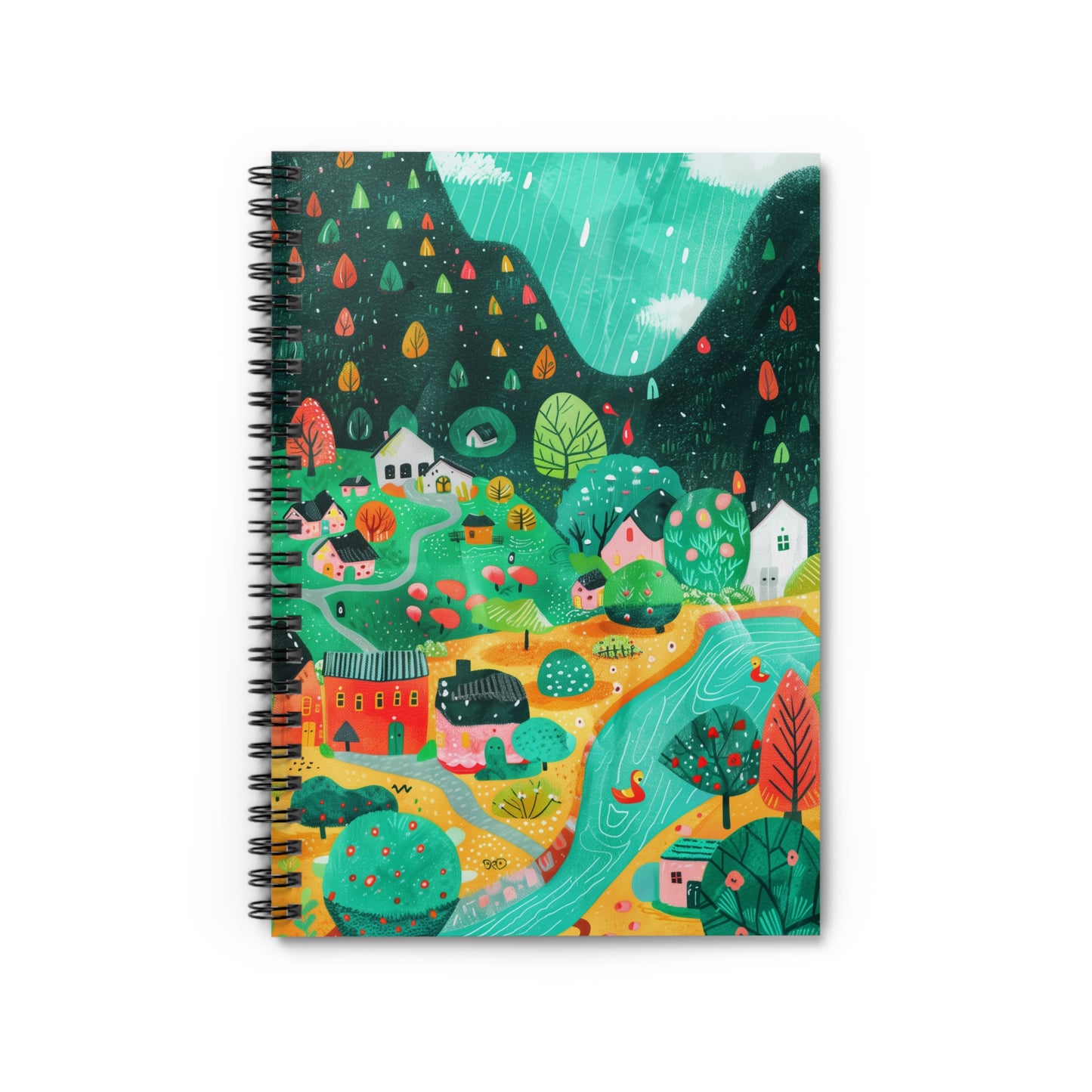 Spiral Notebook | A5 Lined Journal | Durable Wirebound | Aesthetic Writing Notebook | Gift for Writers & Students | Eco-Friendly Stationery