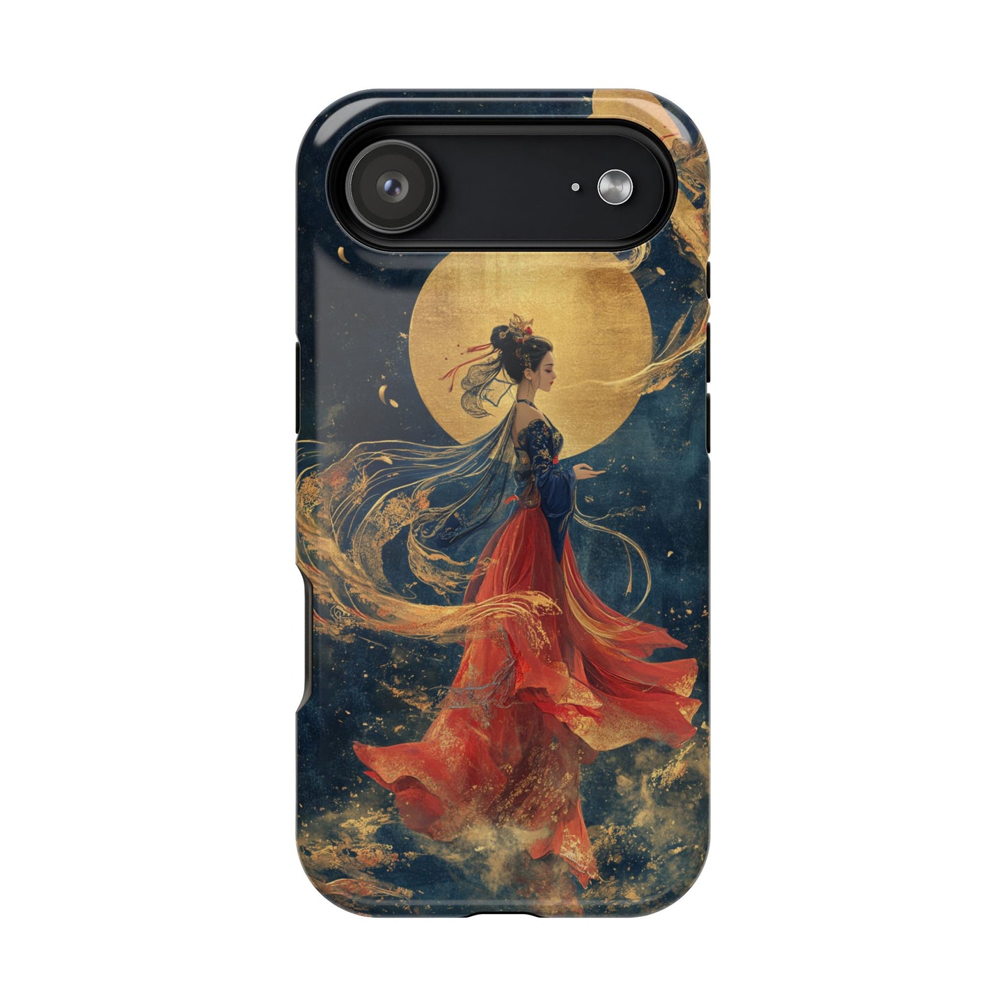 Chinese Moon Goddess Phone Case | Elegant Lunar Fantasy DesignMagnetic Impact-Resistant Phone Case