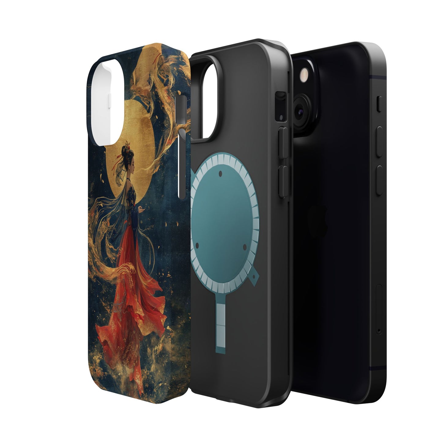 Chinese Moon Goddess Phone Case | Elegant Lunar Fantasy DesignMagnetic Impact-Resistant Phone Case