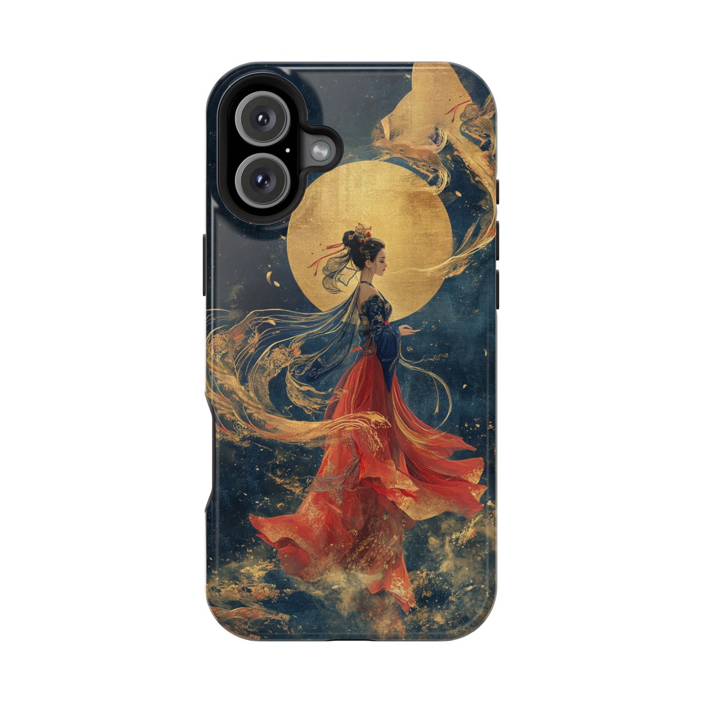 Chinese Moon Goddess Phone Case | Elegant Lunar Fantasy DesignMagnetic Impact-Resistant Phone Case