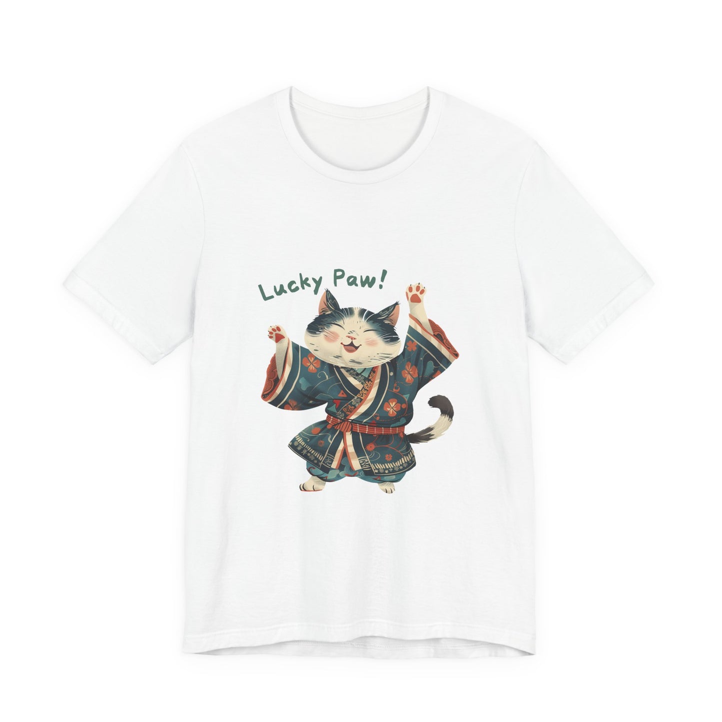 Lucky Paw Cat Unisex Tee