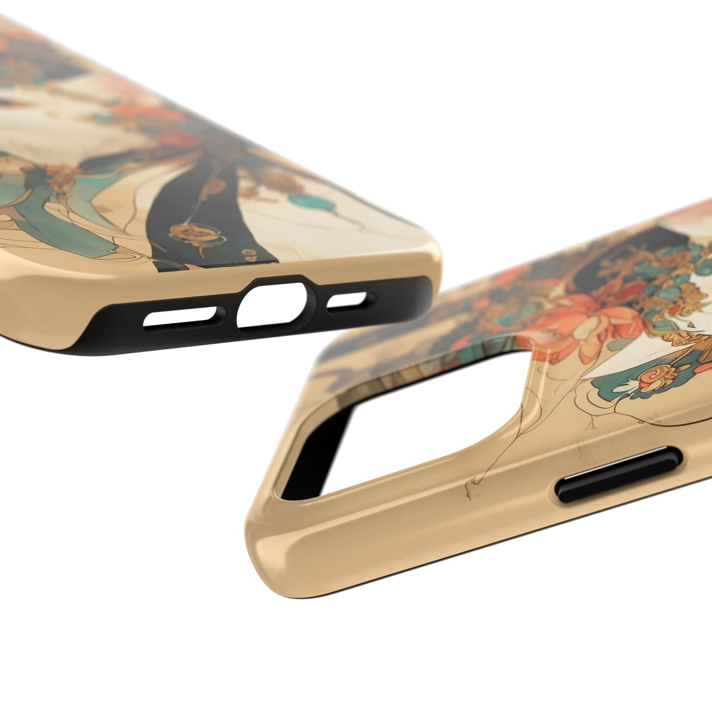 Oriental Cat Phone Case · Tang Dynasty Aesthetic · Art × Tech Fusion