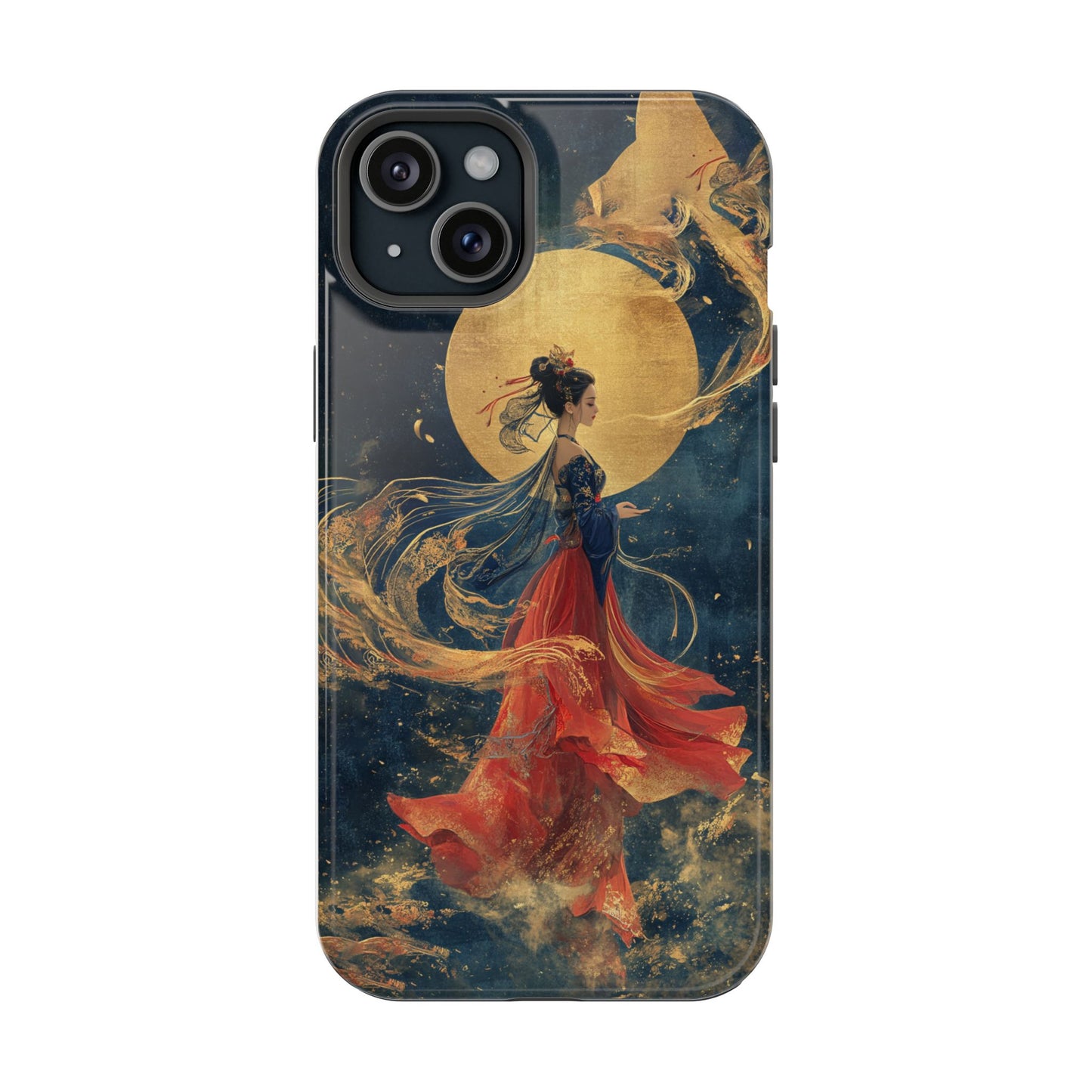 Chinese Moon Goddess Phone Case | Elegant Lunar Fantasy DesignMagnetic Impact-Resistant Phone Case