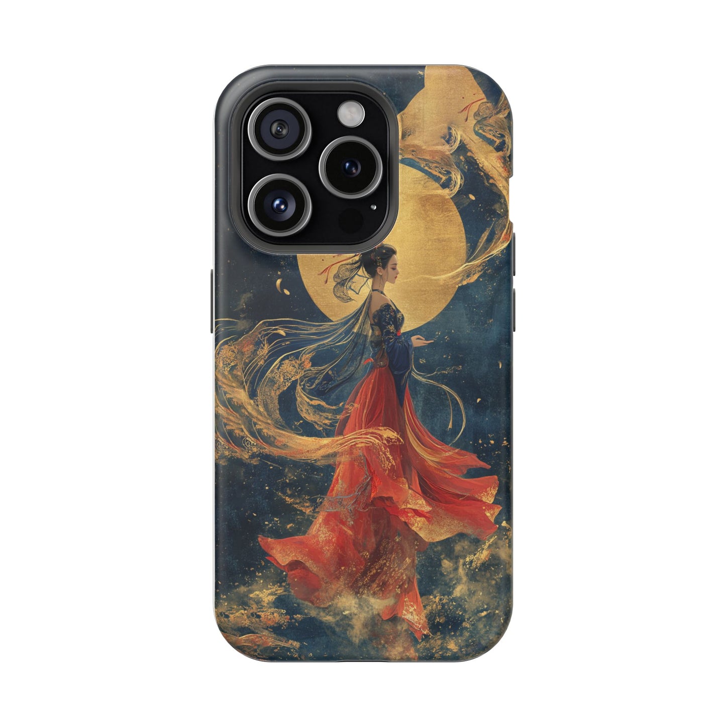 Chinese Moon Goddess Phone Case | Elegant Lunar Fantasy DesignMagnetic Impact-Resistant Phone Case