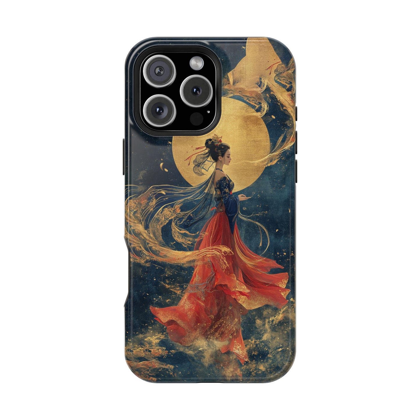 Chinese Moon Goddess Phone Case | Elegant Lunar Fantasy DesignMagnetic Impact-Resistant Phone Case