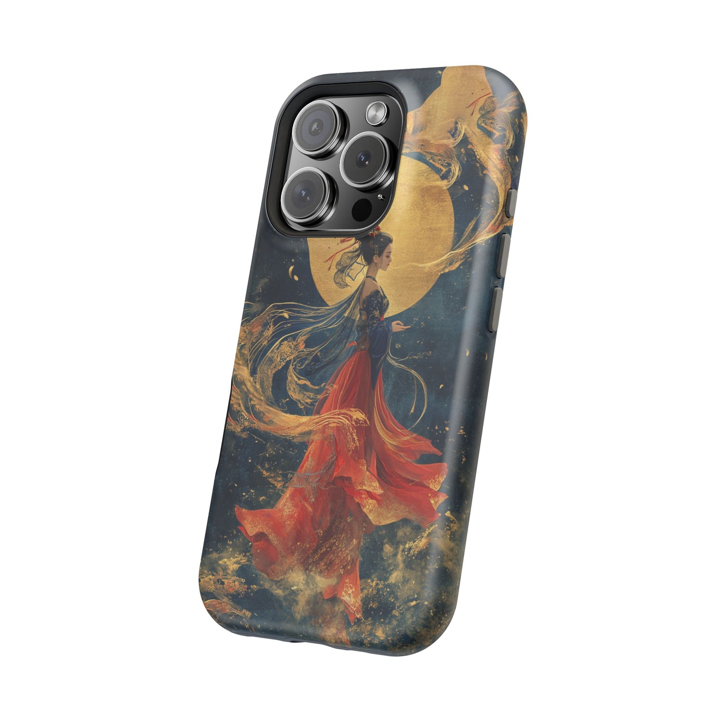 Chinese Moon Goddess Phone Case | Elegant Lunar Fantasy DesignMagnetic Impact-Resistant Phone Case