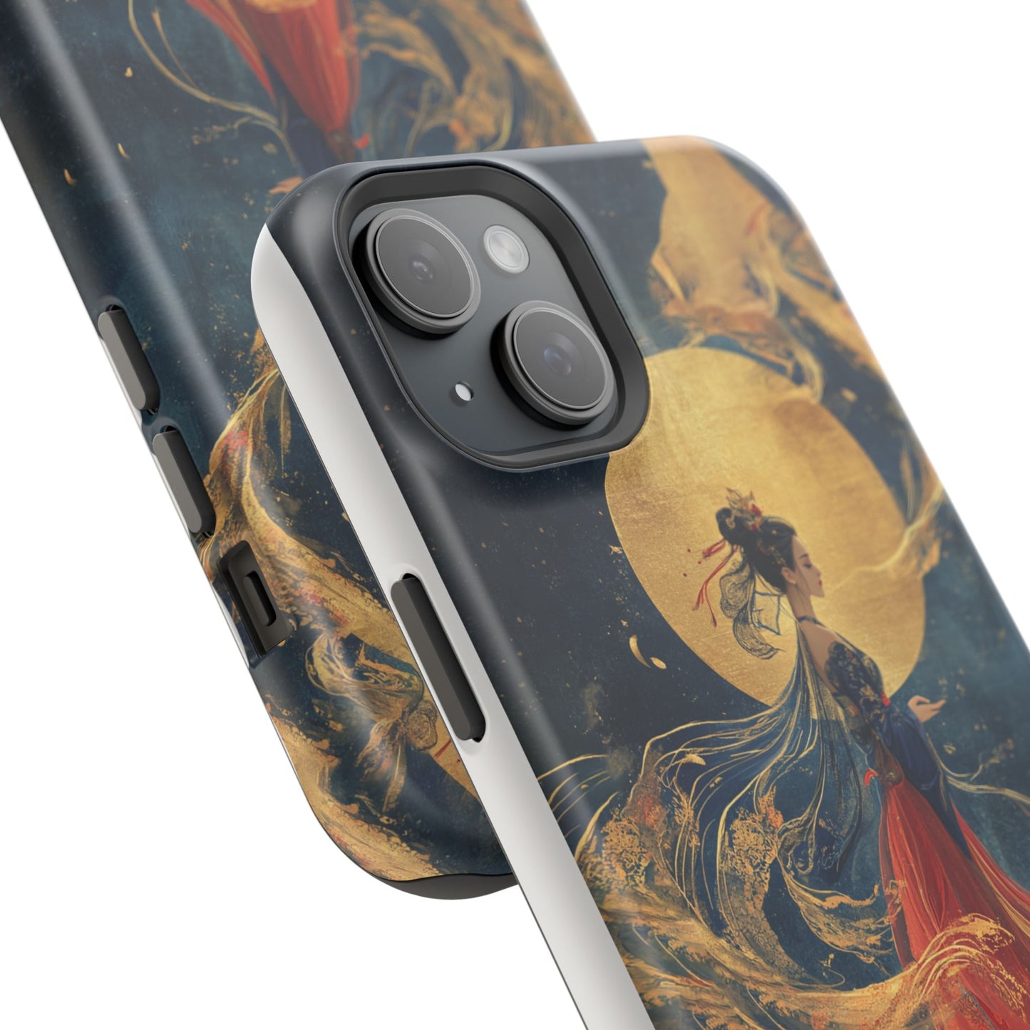Chinese Moon Goddess Phone Case | Elegant Lunar Fantasy DesignMagnetic Impact-Resistant Phone Case