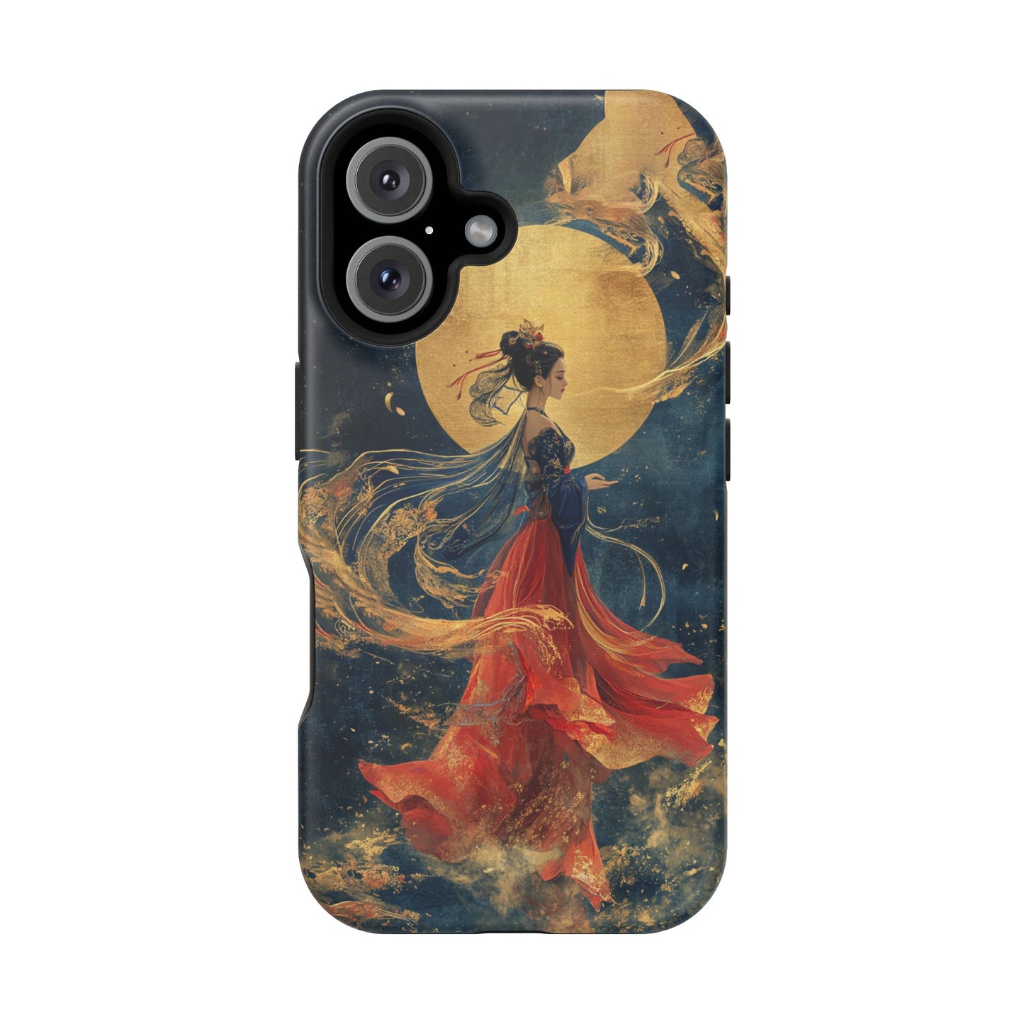 Chinese Moon Goddess Phone Case | Elegant Lunar Fantasy DesignMagnetic Impact-Resistant Phone Case