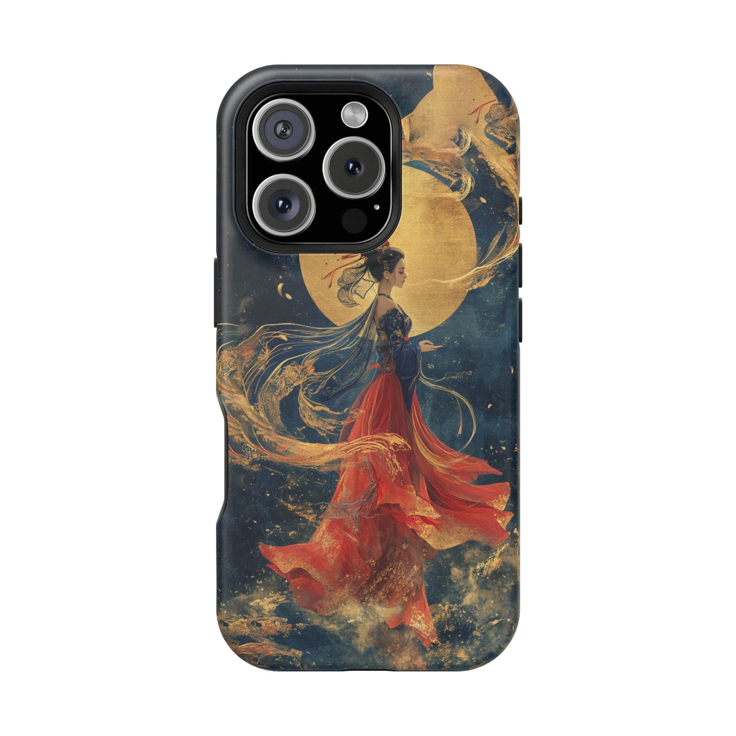 Chinese Moon Goddess Phone Case | Elegant Lunar Fantasy DesignMagnetic Impact-Resistant Phone Case
