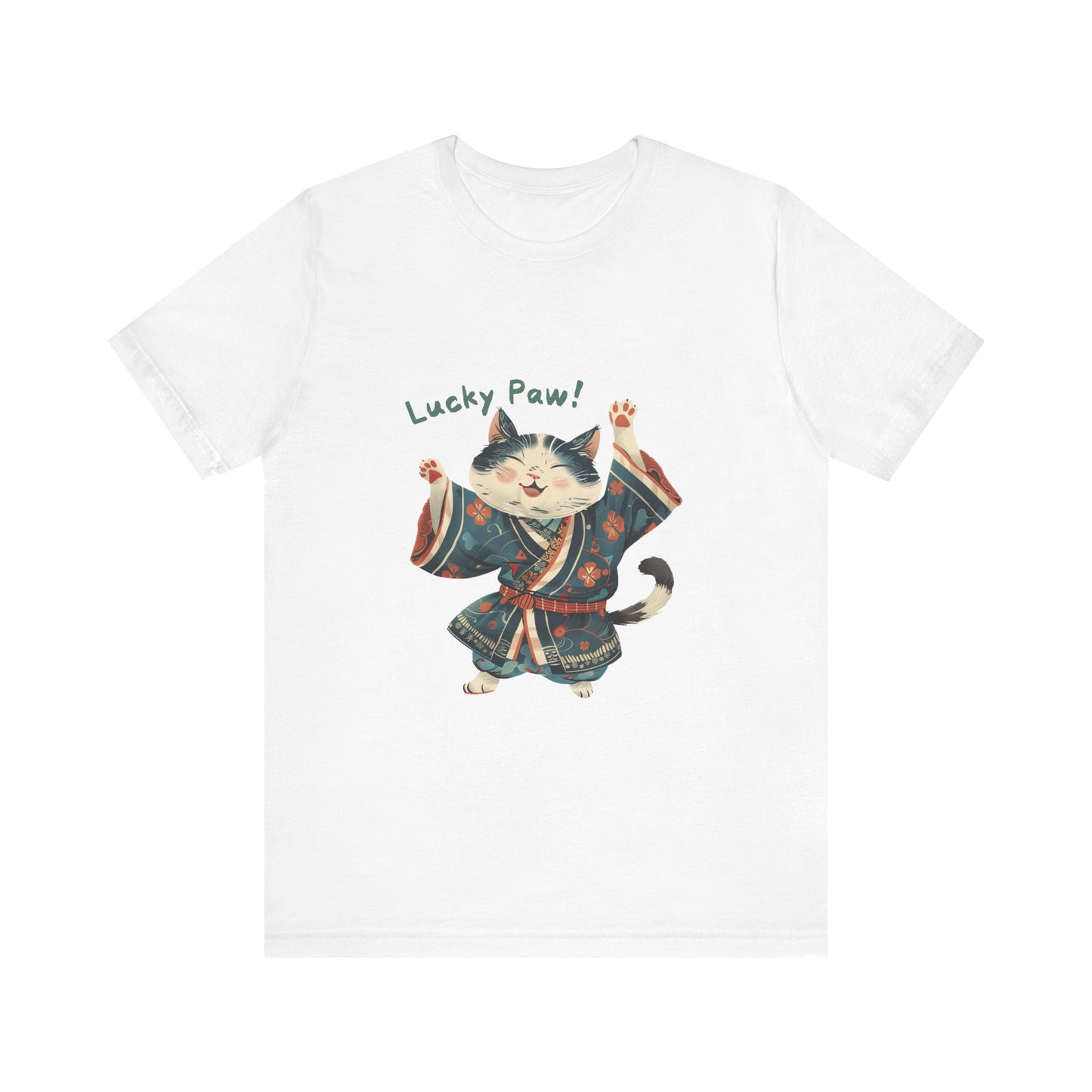 Lucky Paw Cat Unisex Tee