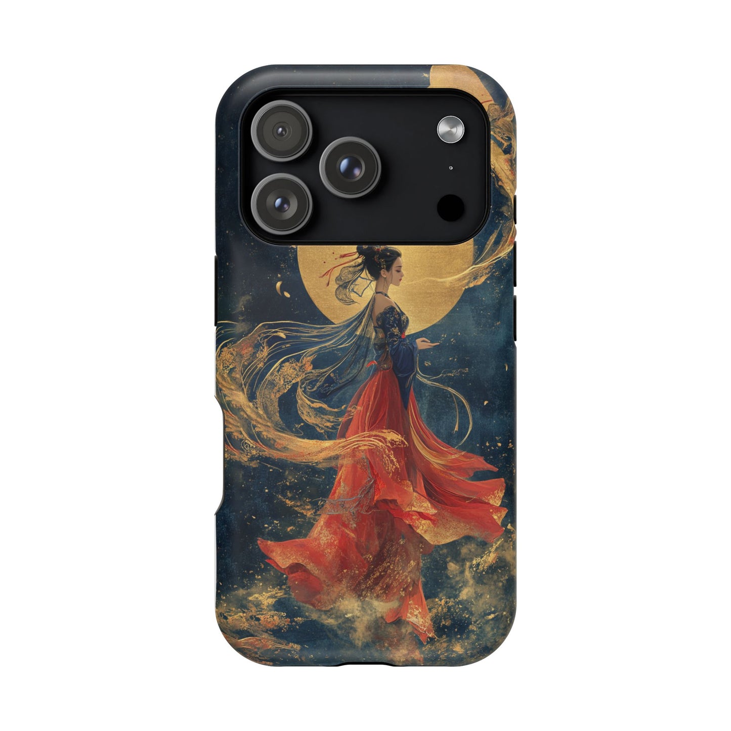 Chinese Moon Goddess Phone Case | Elegant Lunar Fantasy DesignMagnetic Impact-Resistant Phone Case