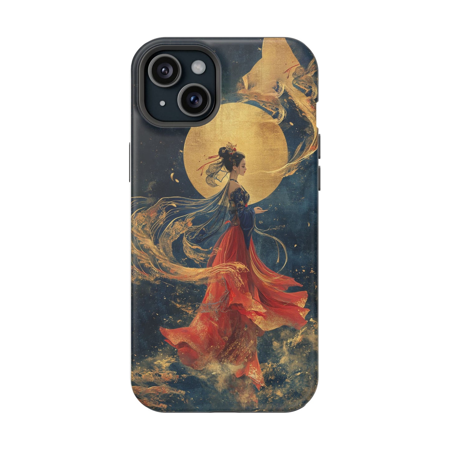 Chinese Moon Goddess Phone Case | Elegant Lunar Fantasy DesignMagnetic Impact-Resistant Phone Case