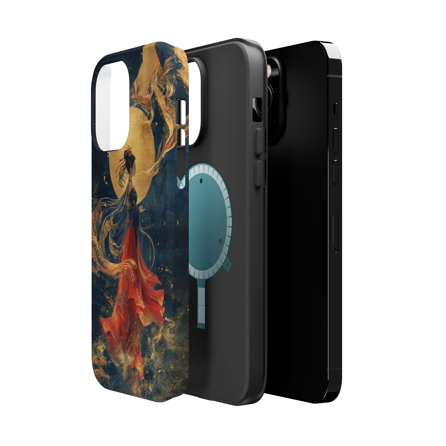 Chinese Moon Goddess Phone Case | Elegant Lunar Fantasy DesignMagnetic Impact-Resistant Phone Case