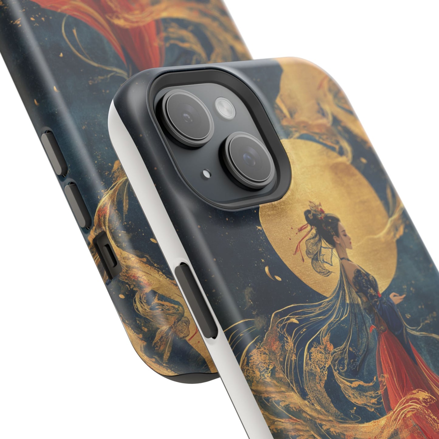 Chinese Moon Goddess Phone Case | Elegant Lunar Fantasy DesignMagnetic Impact-Resistant Phone Case