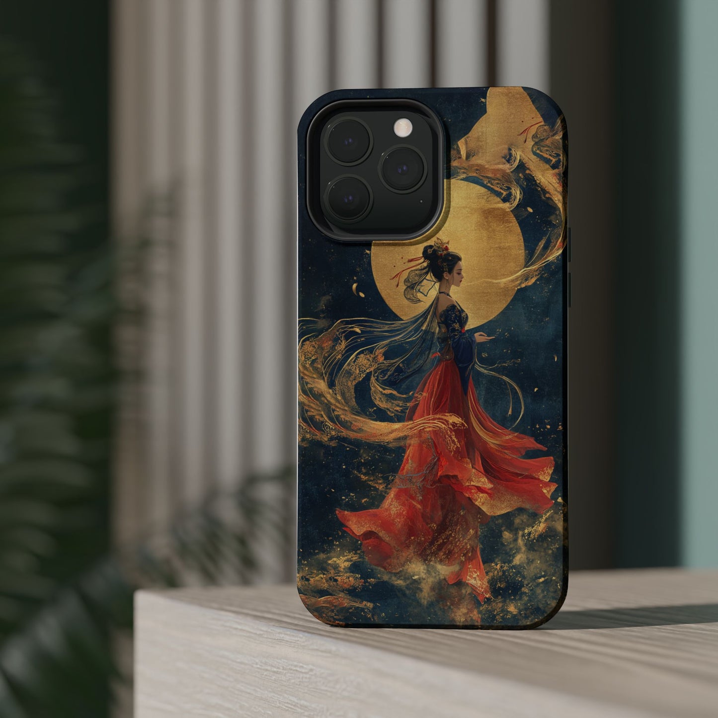 Chinese Moon Goddess Phone Case | Elegant Lunar Fantasy DesignMagnetic Impact-Resistant Phone Case
