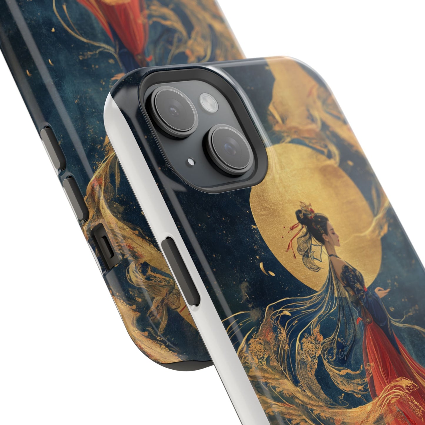 Chinese Moon Goddess Phone Case | Elegant Lunar Fantasy DesignMagnetic Impact-Resistant Phone Case